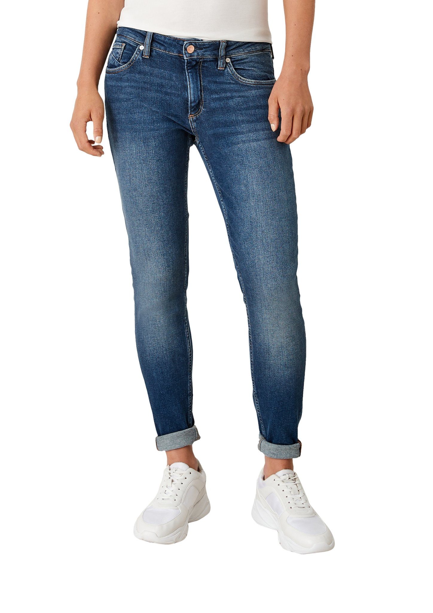 leg-Denim Slim-fit-Jeans Slim-Fit Slim QS