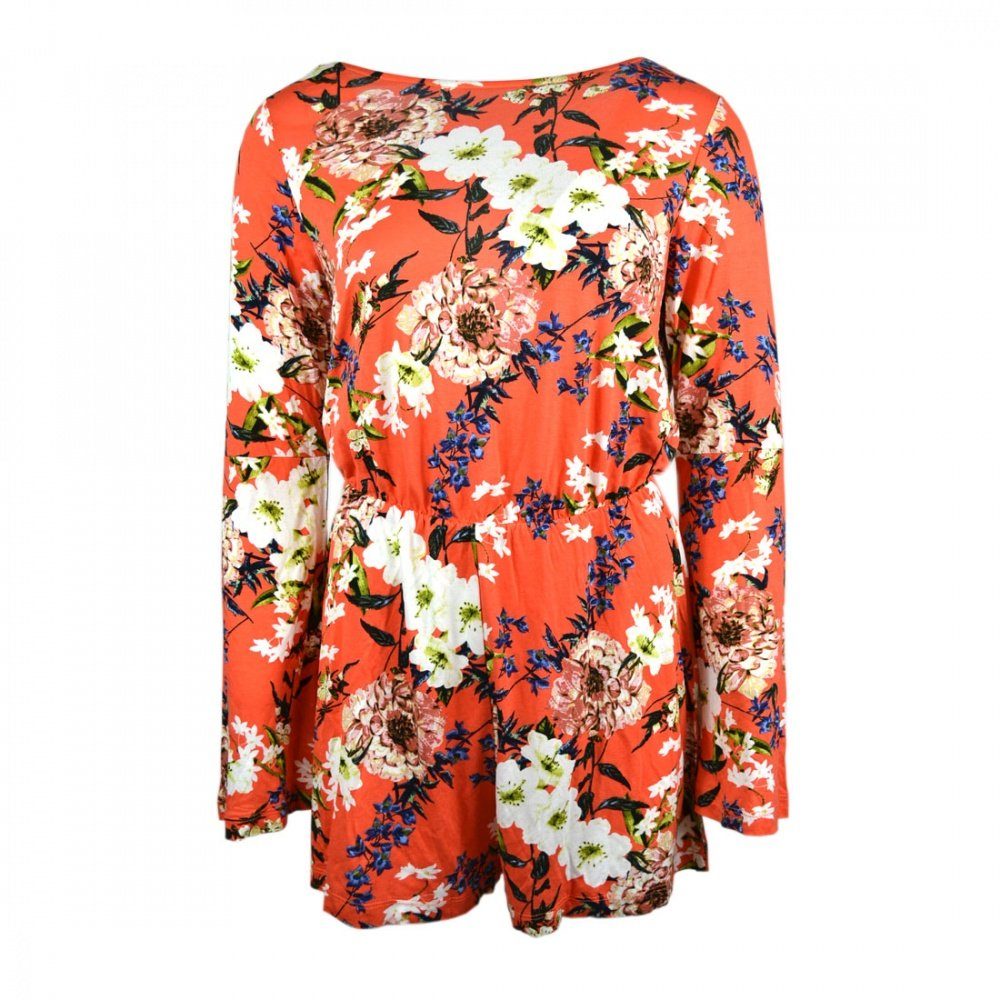 s.Oliver Sommerkleid Jumpsuit Strand Kleid Sommer Blumen Print | Sommerkleider