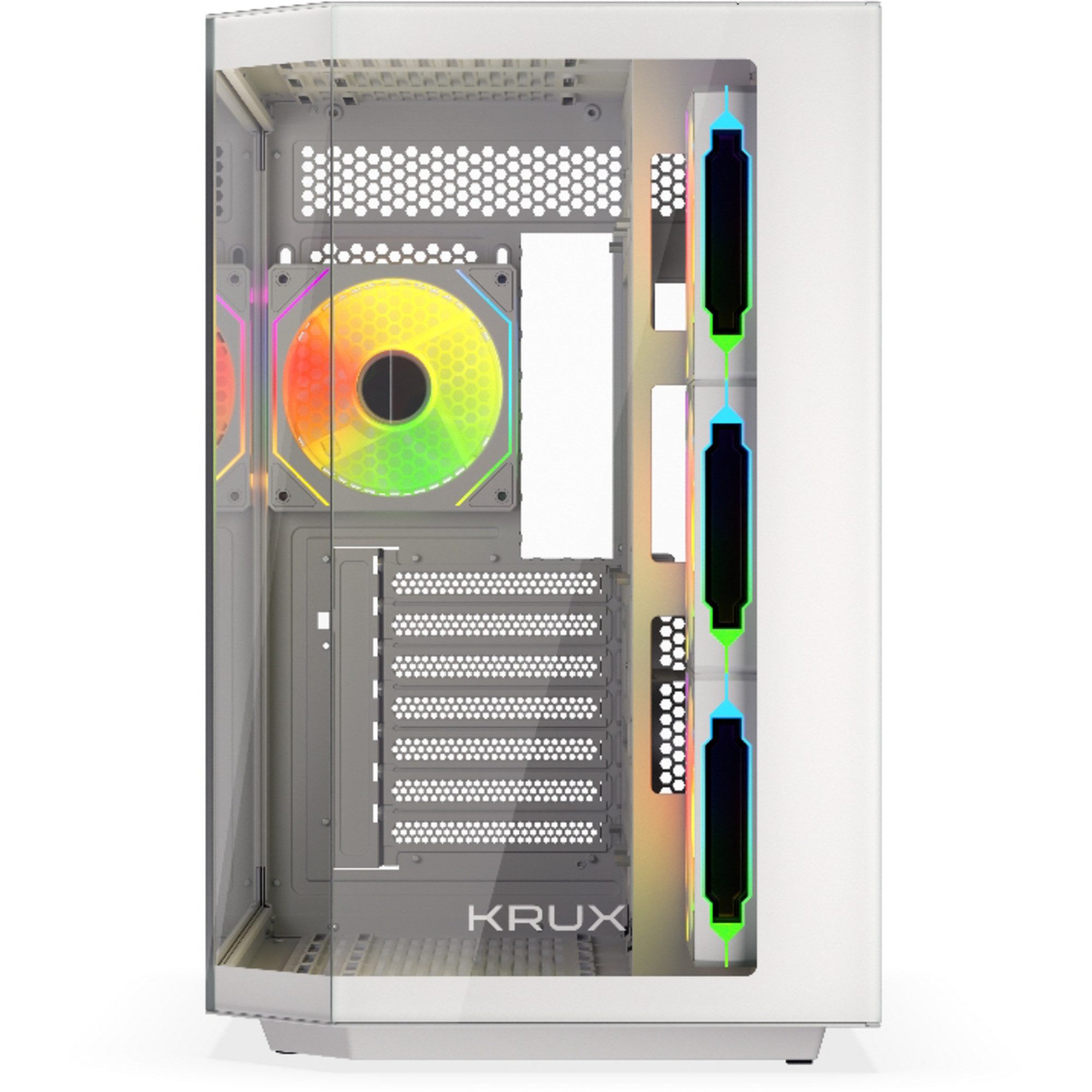 Krux PC-Gehäuse Krux Empero, Tower-Gehäuse, (Tempered Glass x 2)