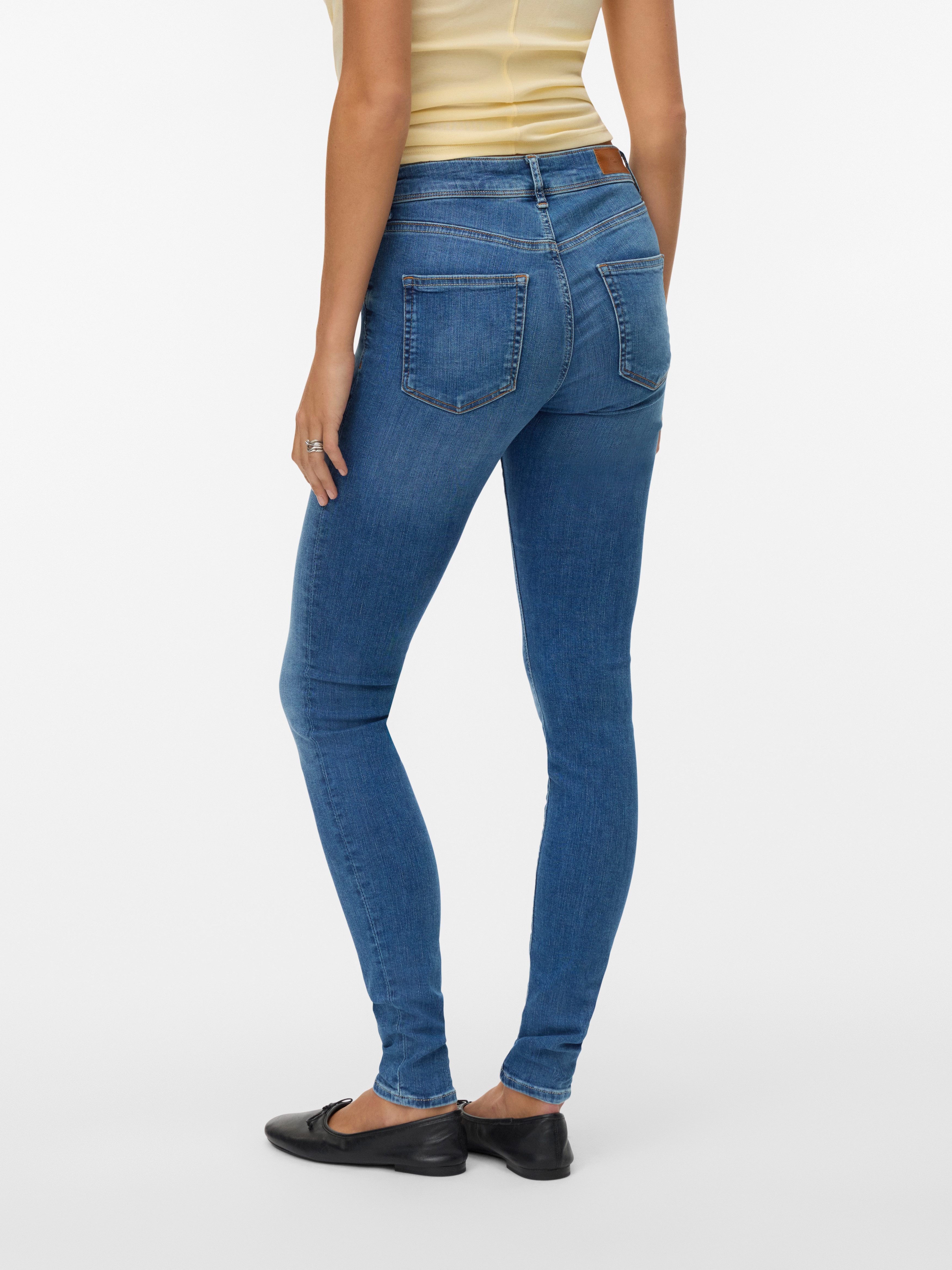 Vero Moda Skinny-fit-Jeans VMLUX MR SLIM