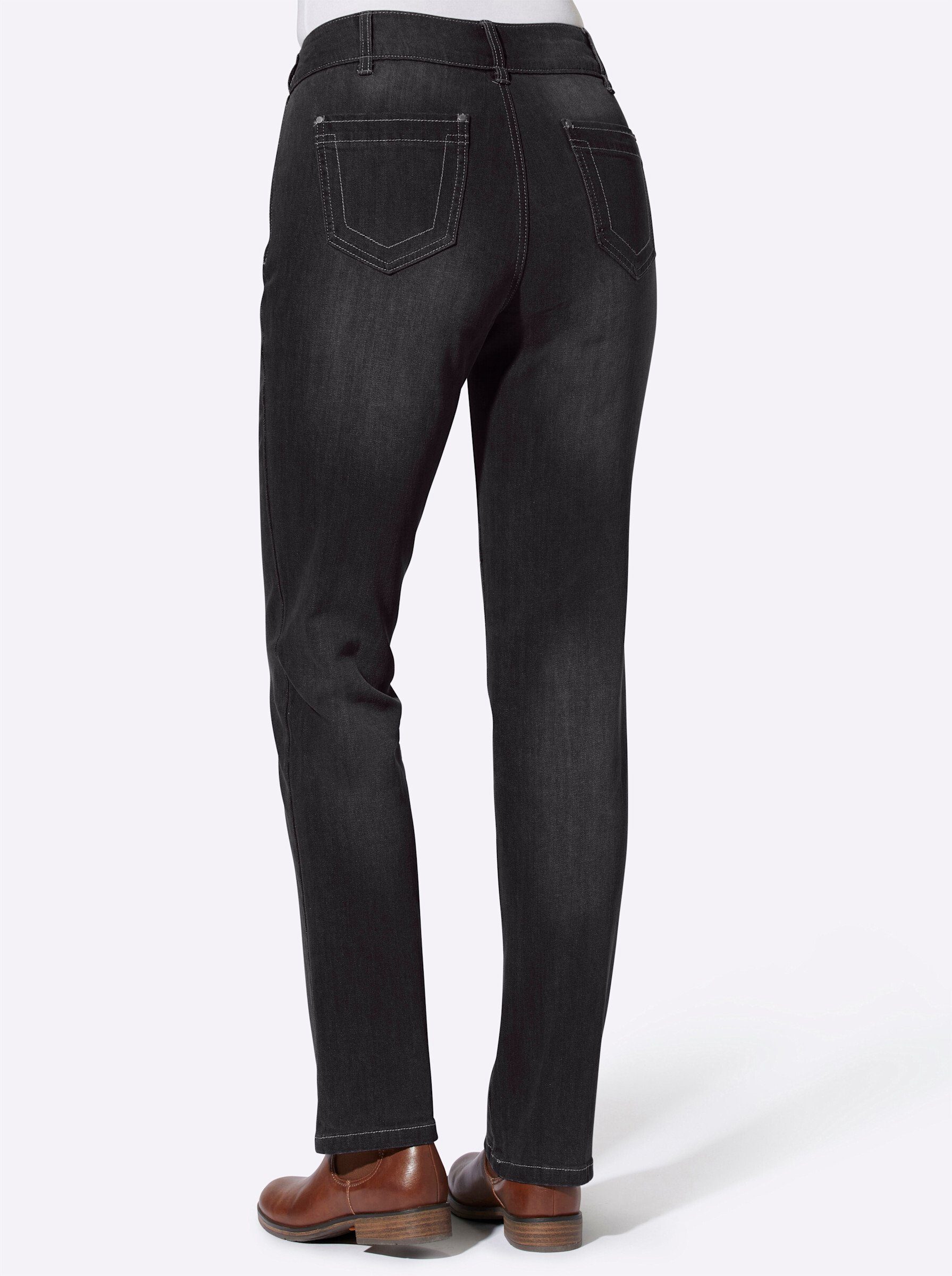 Jeans Bequeme WITT WEIDEN black-denim