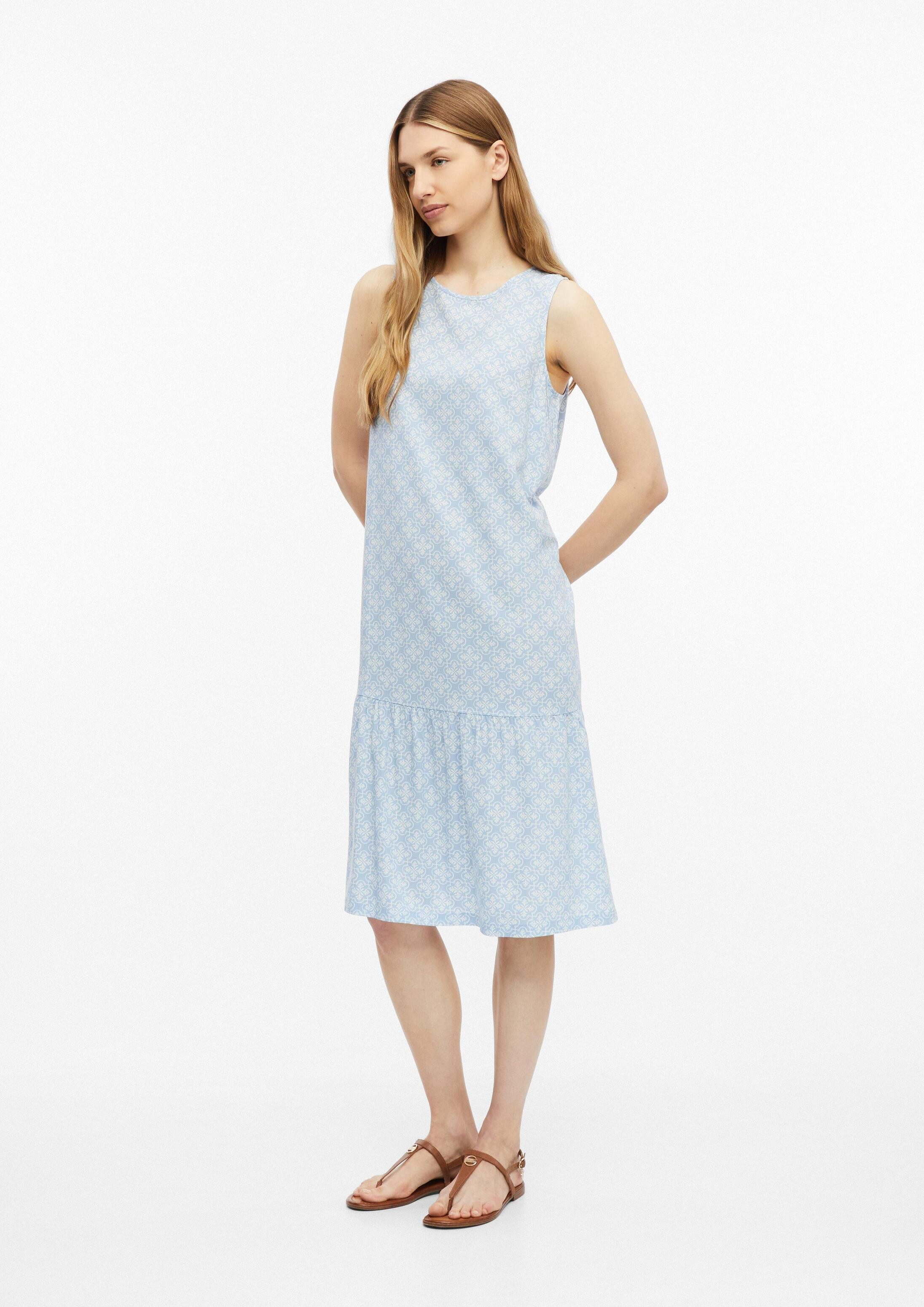 s.Oliver Midikleid Kleid Stufenkleid aus Viskose – Bild 5 von 5