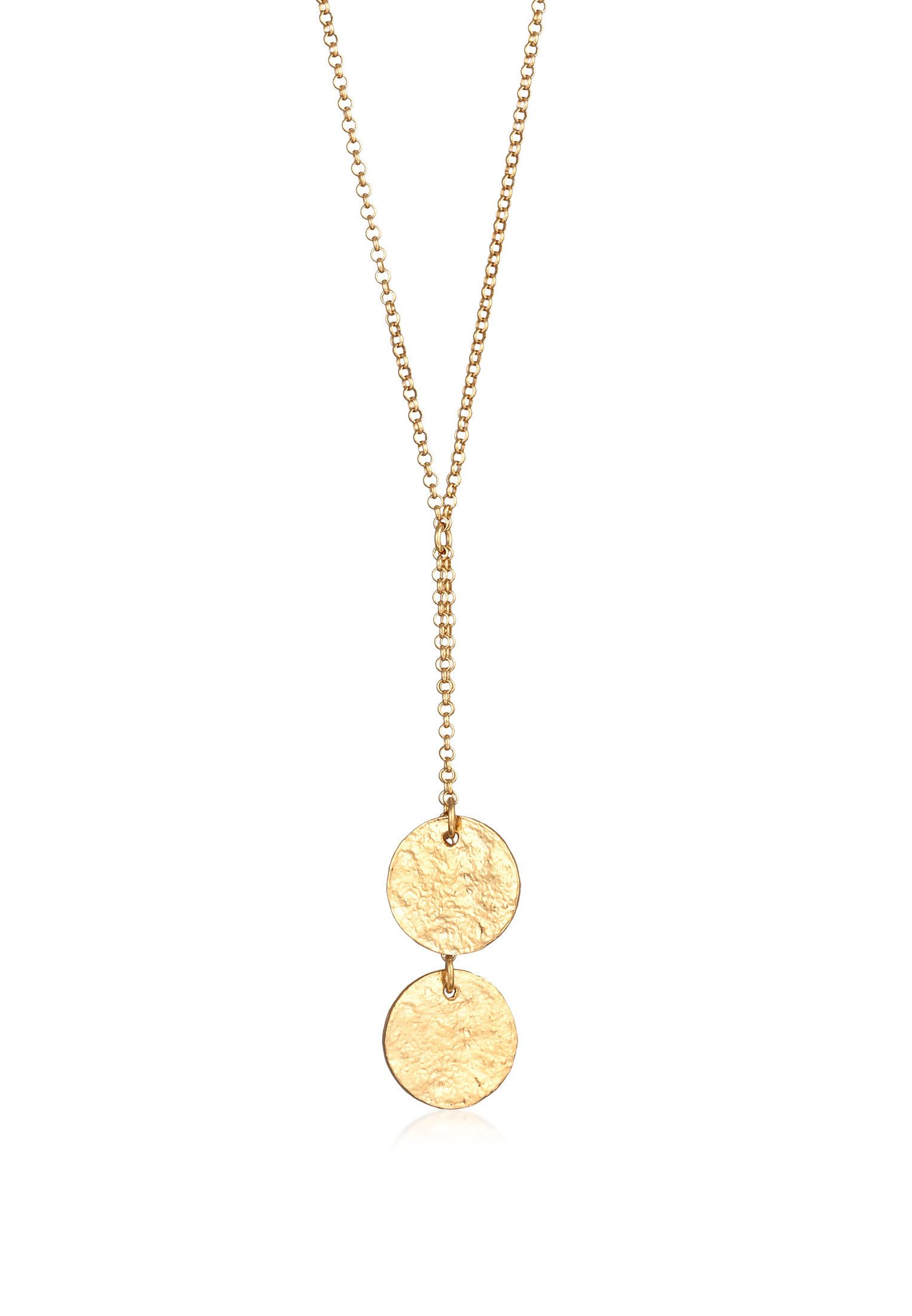 Elli Kette mit Anhänger Y-Kette Plättchen günstig online kaufen
