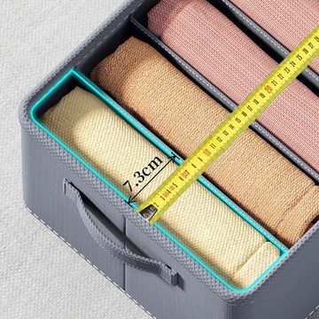 FIDDY Aufbewahrungskorb Trapezförmige, faltbare Aufbewahrungsbox aus Vliesstoff (Aufbewahrungs- und Organisationsbox für Kleidung, Handtücher und sonstiges, 1 St)