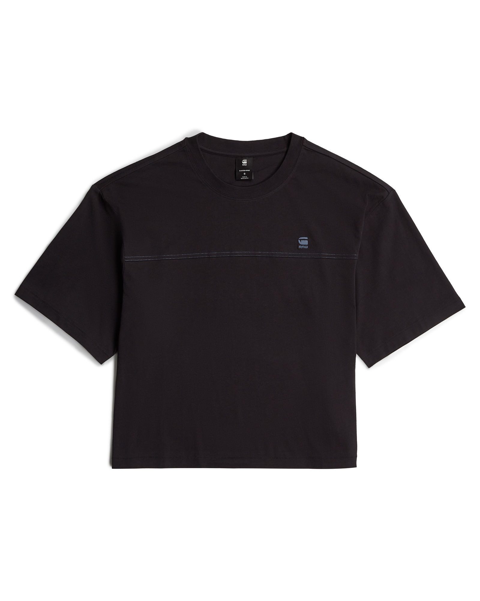 T-Shirt Horizontal Seam Loose Top