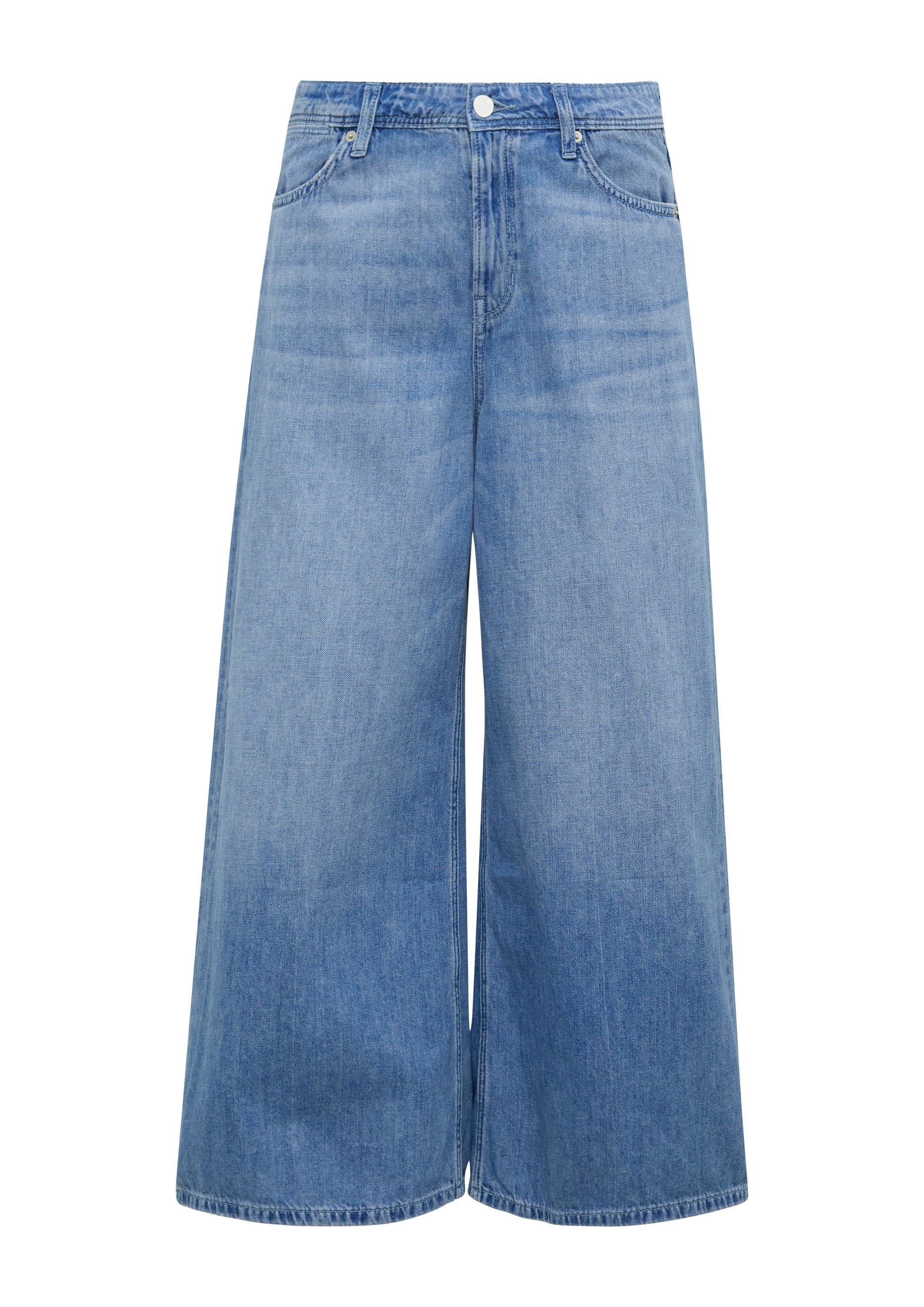 s.Oliver Weite Jeans Jeans-Hose MILLI Culotte-Jeans / High Rise / Extra Wid günstig online kaufen