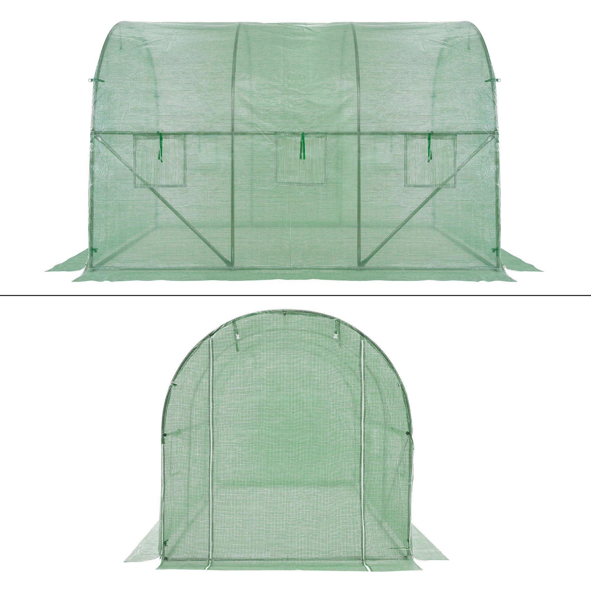 ECD Germany Gewächshaus »Ersatzfolie für Gewächshaus 300x200x200 cm