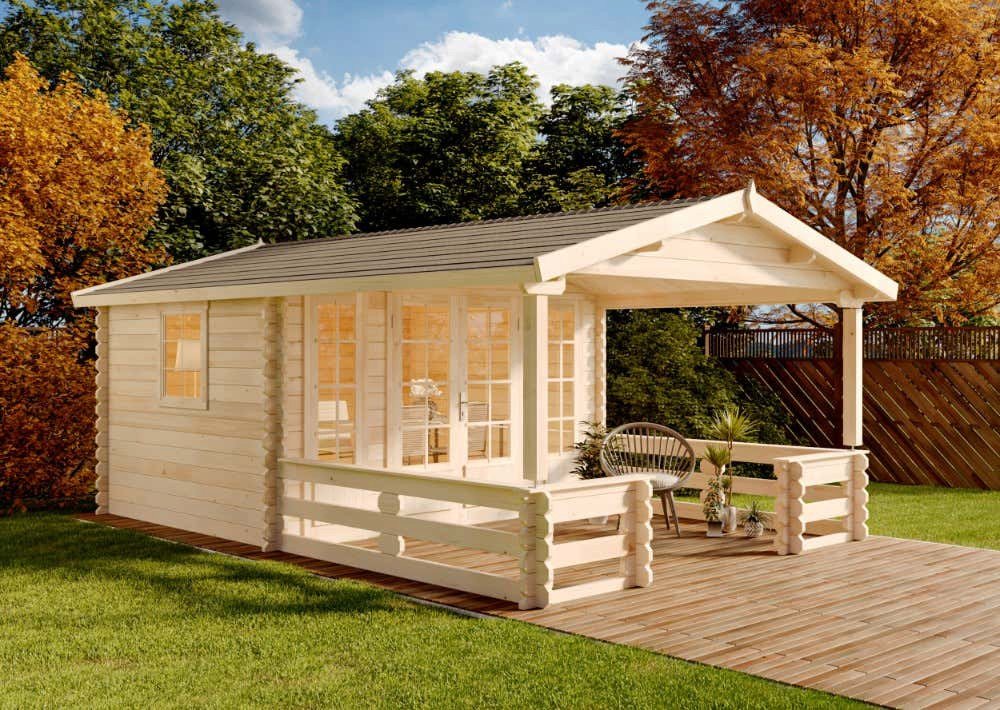 Thumbnail - Alpholz Gartenhaus Lappland-B ISO, BxT: 399x579 cm