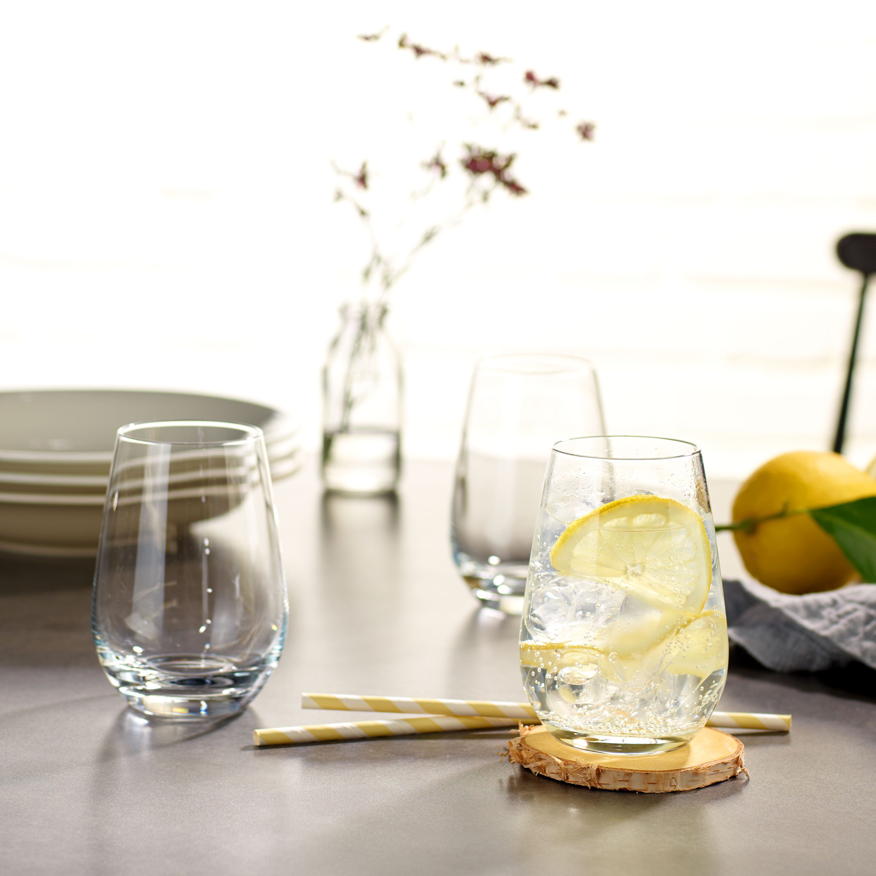 like. by Villeroy & Boch Gläser-Set Essential Longdrink-Glas, 4-tlg., Kristallglas – Bild 2 von 3