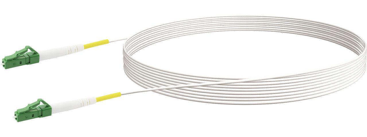 Schwaiger Glasfaser-Netzwerkkabel LC/APC-LC/APC 9 Netzwerk-Adapter