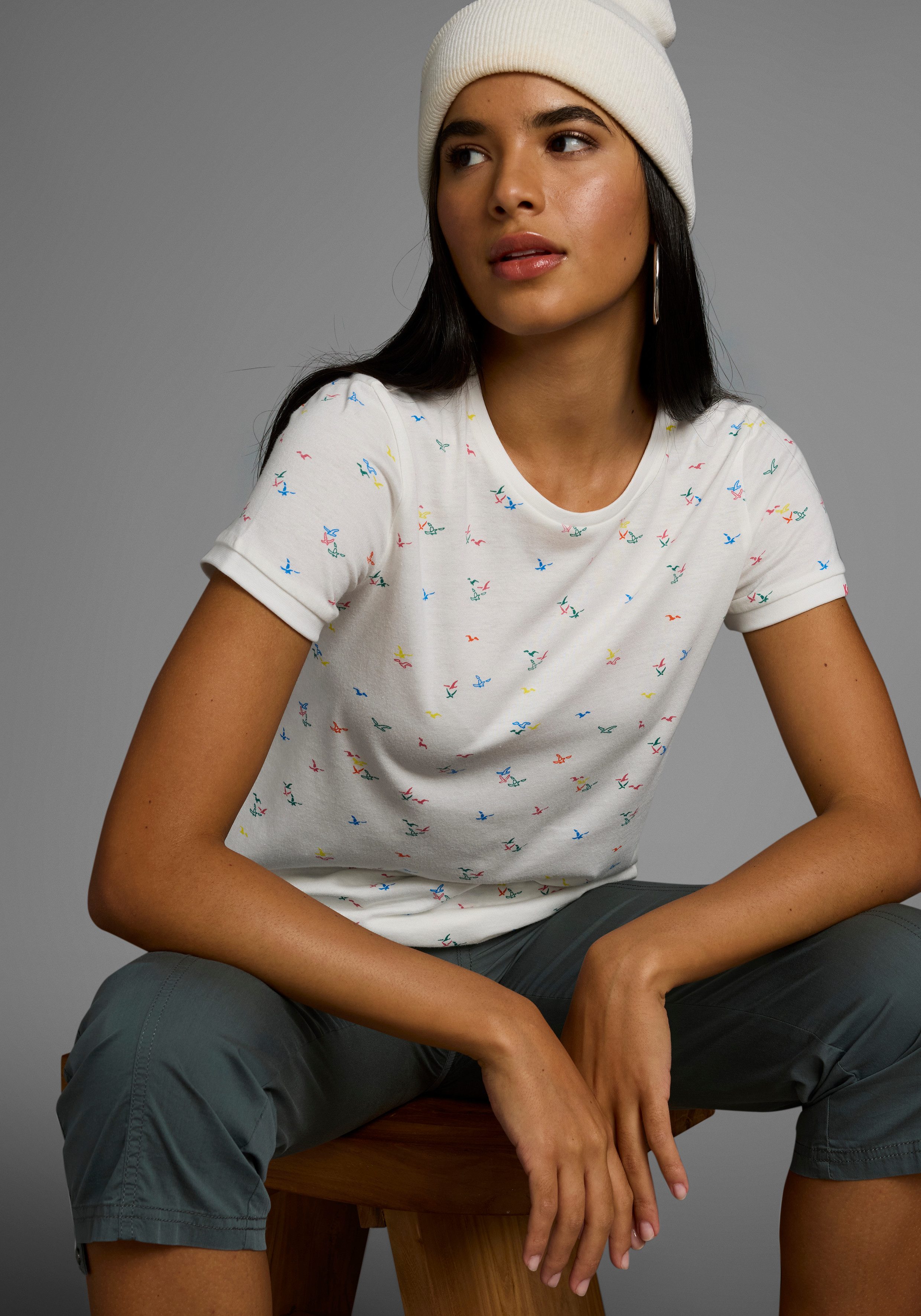 KangaROOS T-Shirt mit Print günstig online kaufen