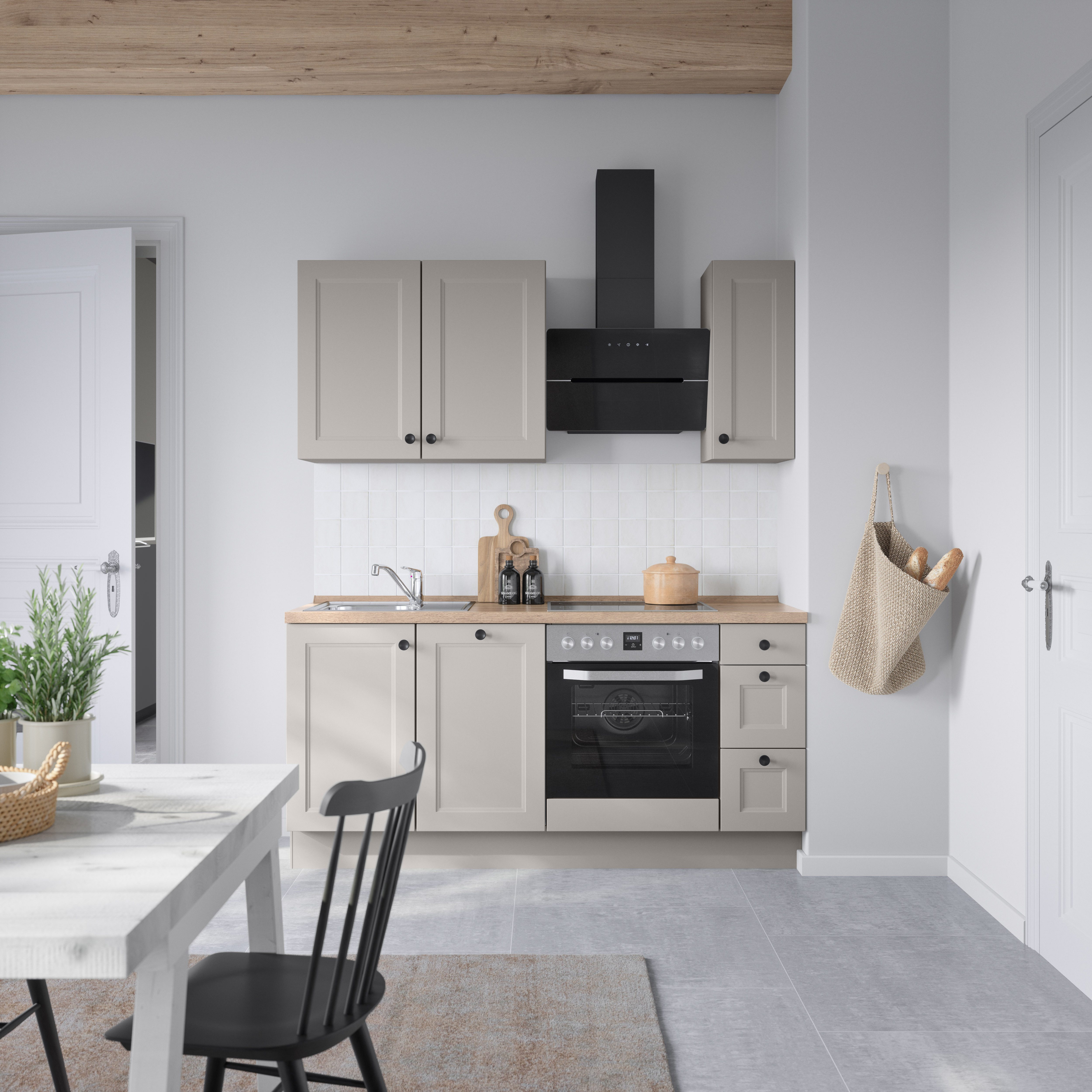 nobilia® Küchenzeile "Cascada II", vormontiert, Ausrichtung günstig online kaufen