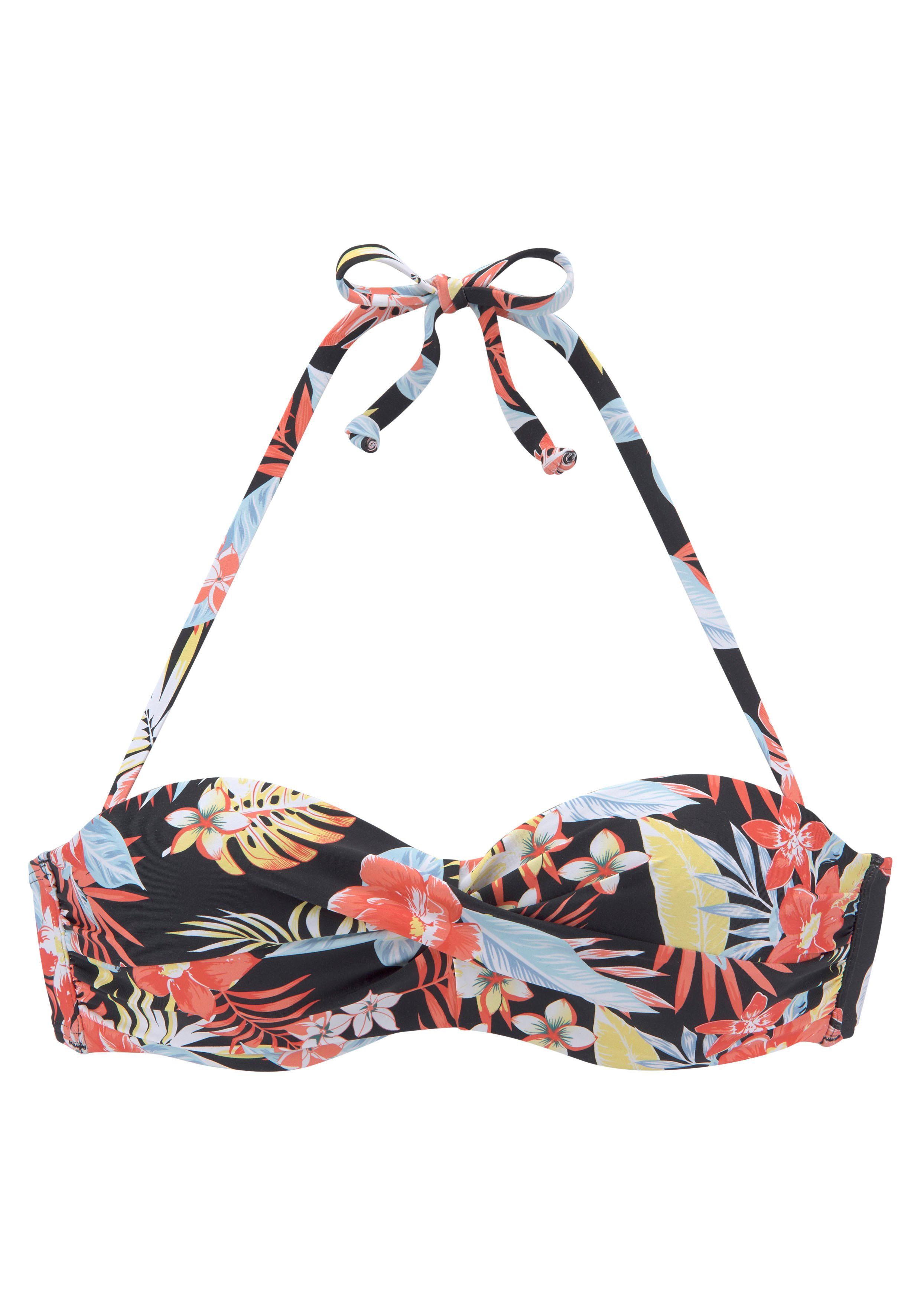 s.Oliver Bügel-Bandeau-Bikini-Top Marika, mit Wickeloptik günstig online kaufen