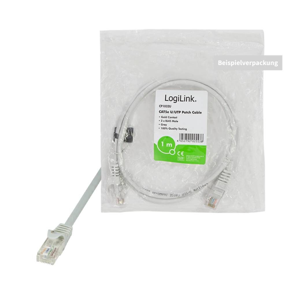 LogiLink Netzwerkkabel CAT 5e U/UTP 50 m CP1142U LAN-Kabel, (50.00 cm)