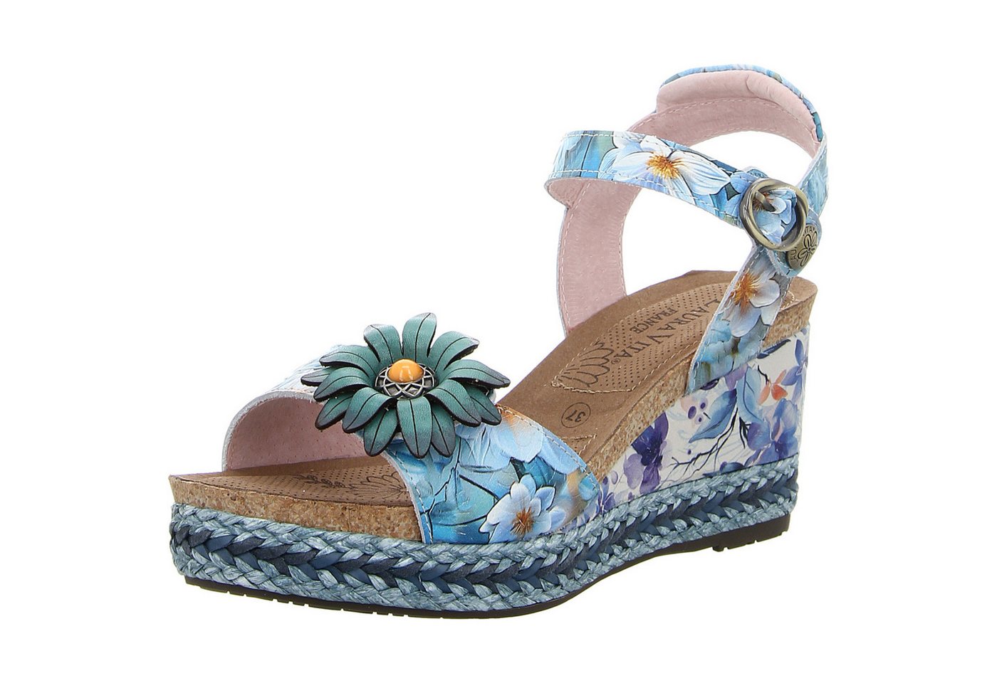 LAURA VITA Keilsandalette