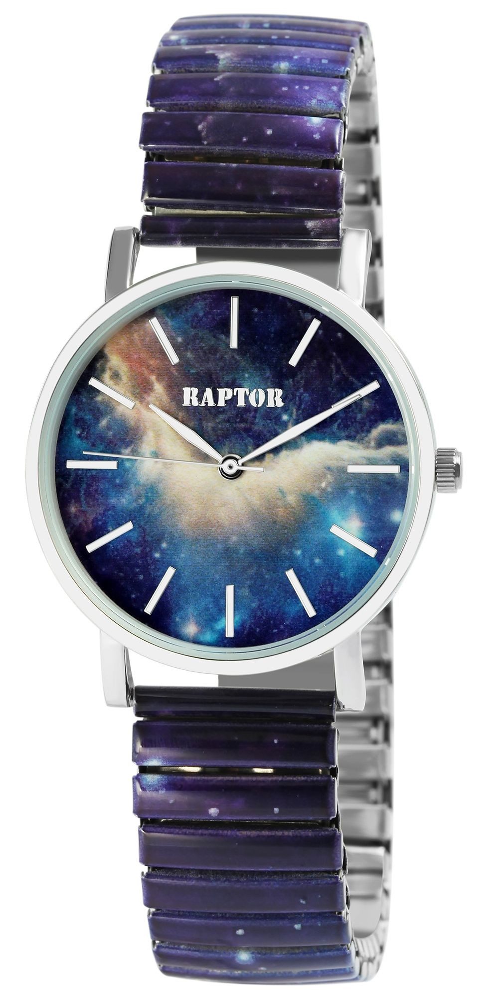 Raptor Quarzuhr Colorful Edition mit Edelstahlzugarmband, günstig online kaufen