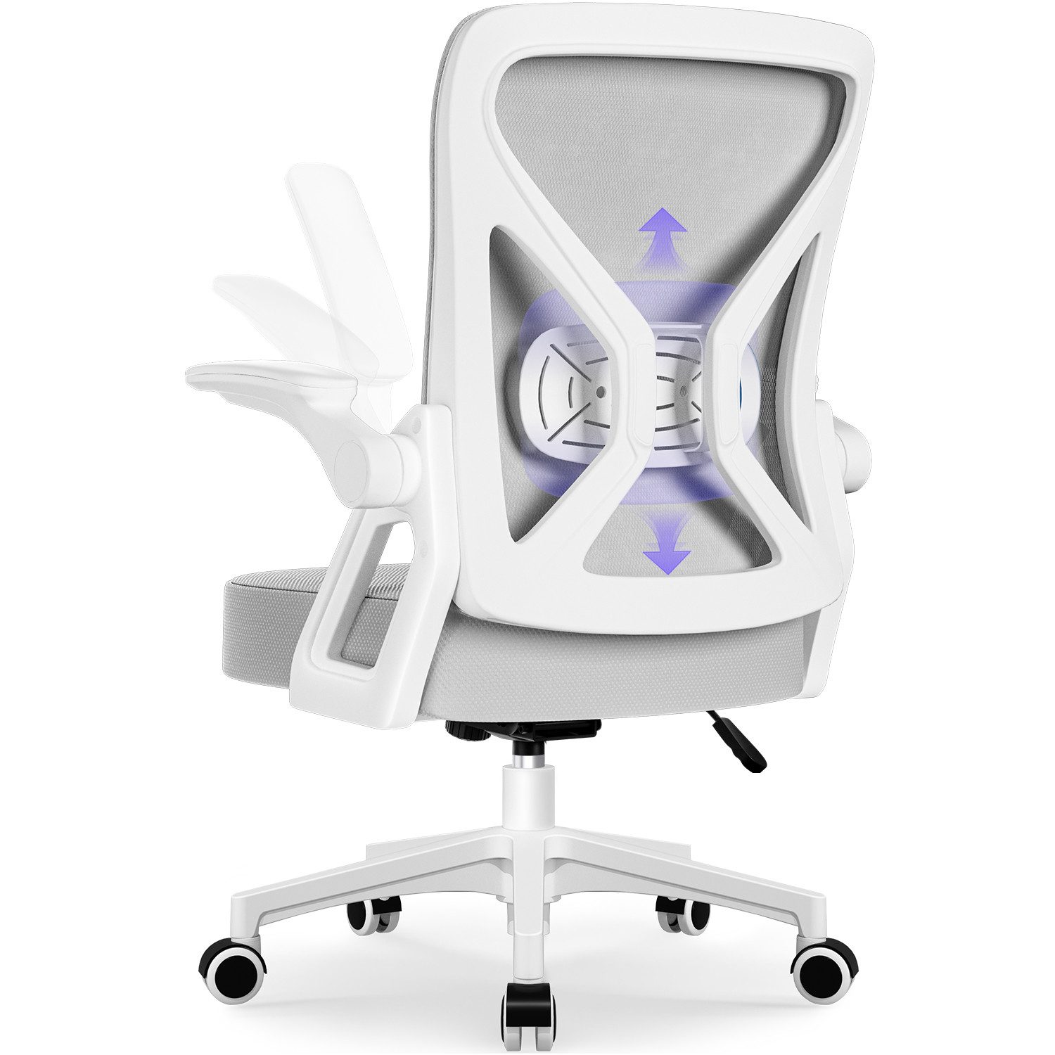 Hiazurm Bürostuhl Bürostuhl,Chefsessel aus Mesh,Ergonomischer Schreibtischs günstig online kaufen