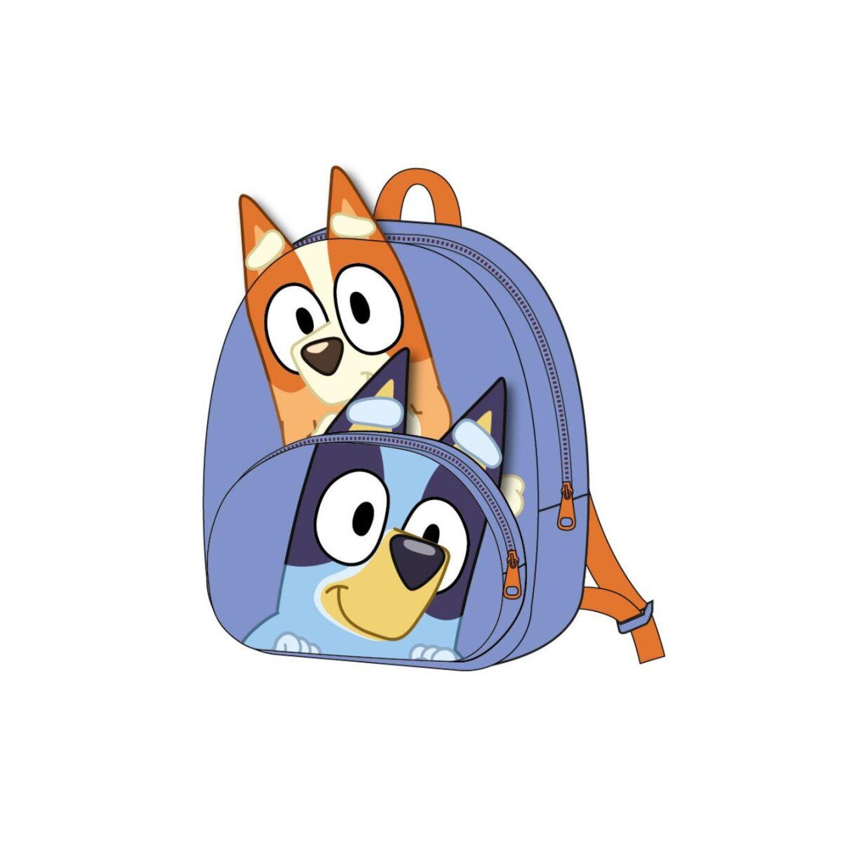Bluey Kinderrucksack Bluey Buddy Plüschrucksack, 22 cm – Süß & Kuschelig (1-tlg)