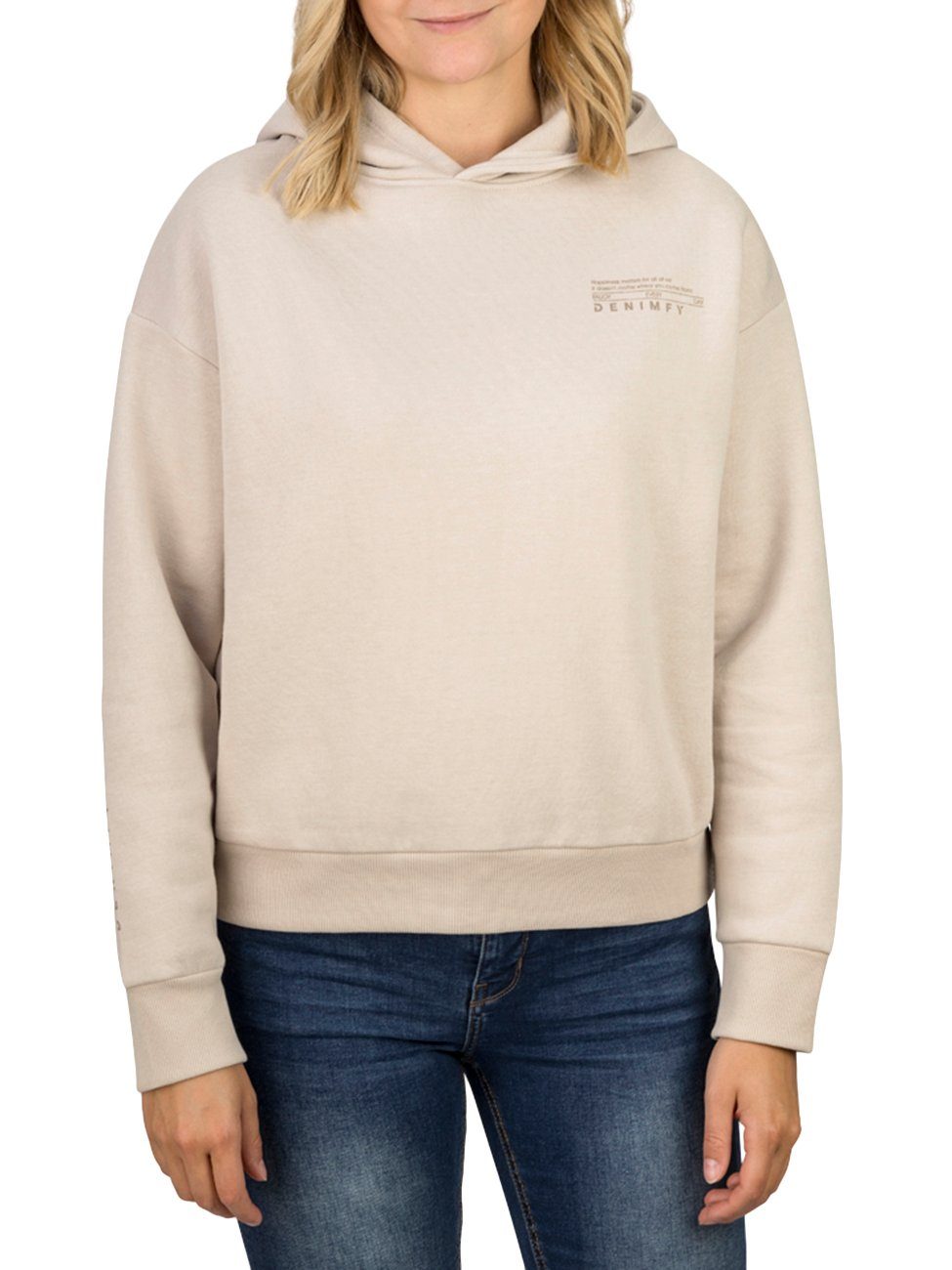 Kapuzenpullover Damen Hoodie DFEmily Oversize