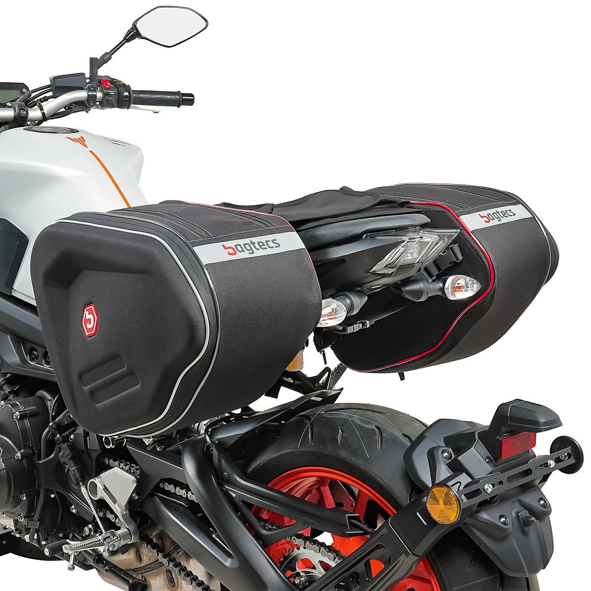 Bagtecs Reisetasche Satteltaschen # RF1 40-60 Liter Volumen Motorrad Seitentaschen