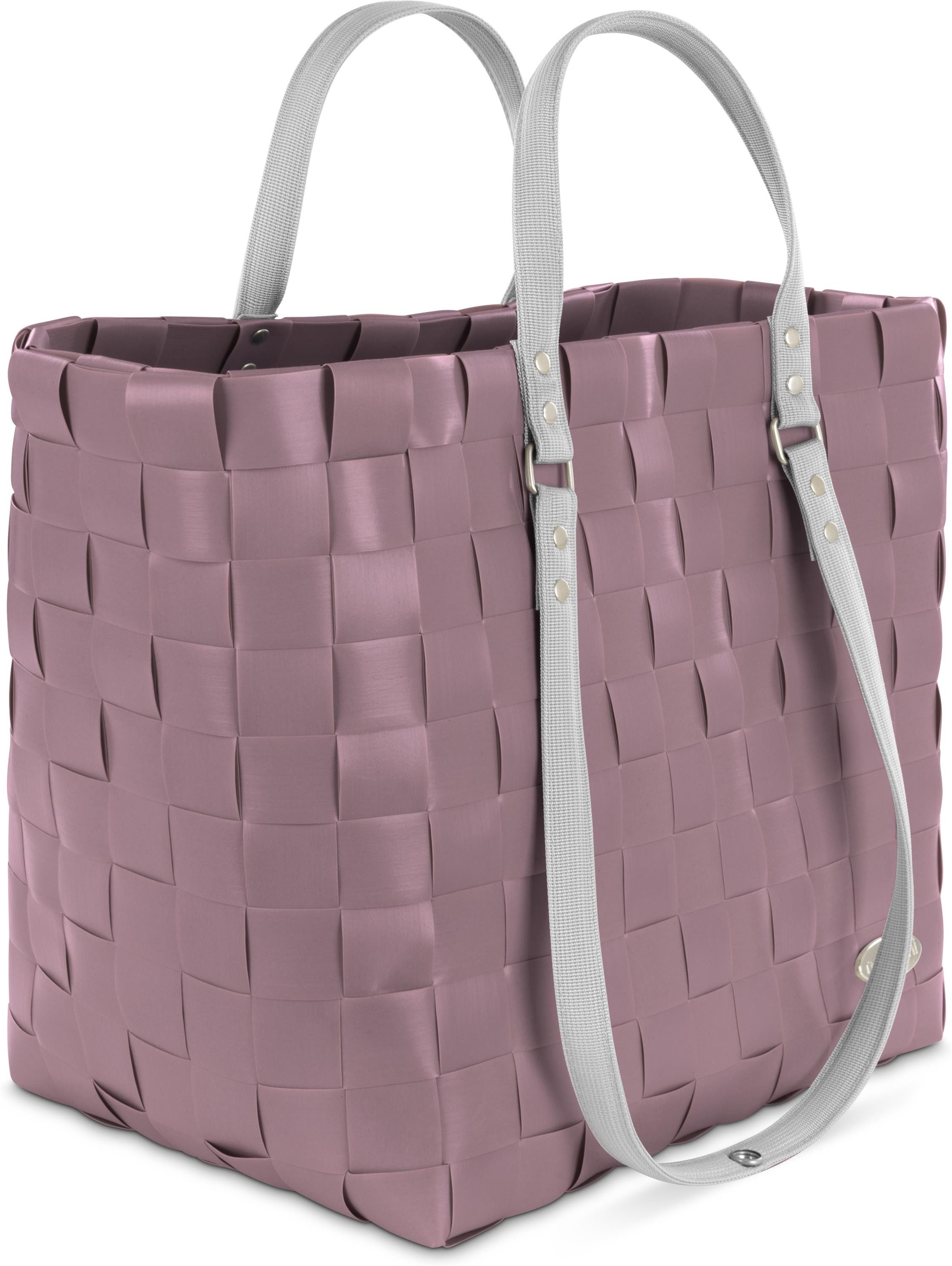 normani Einkaufskorb Einkaufstasche Korb mit erweiterbarem Volumen, 25 l, Badetasche Strandtasche Einkaufskorb mit 25 Liter Volumen