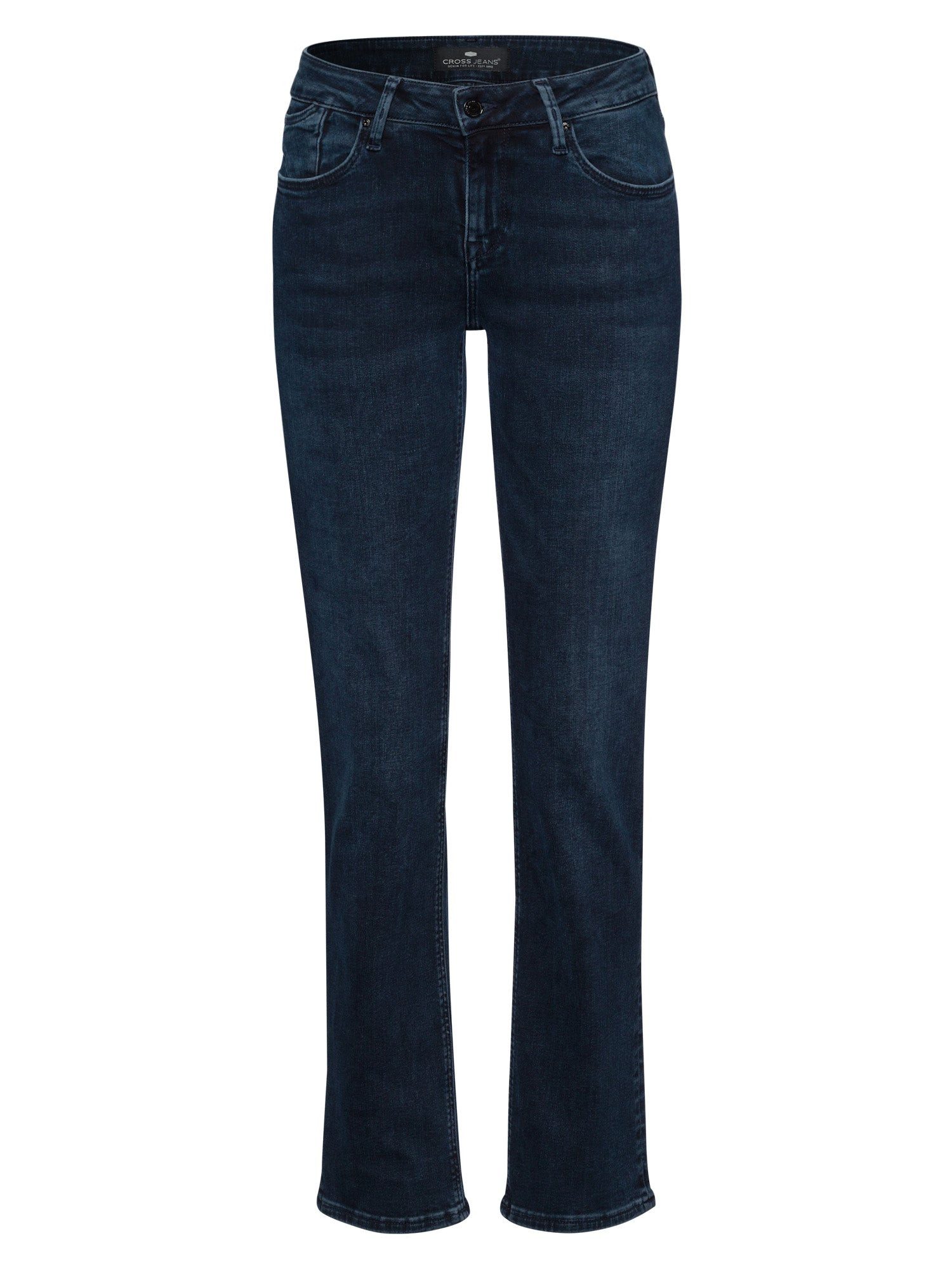 CROSS JEANS® Stretch-Jeans CROSS JEANS ROSE blue black N487-084