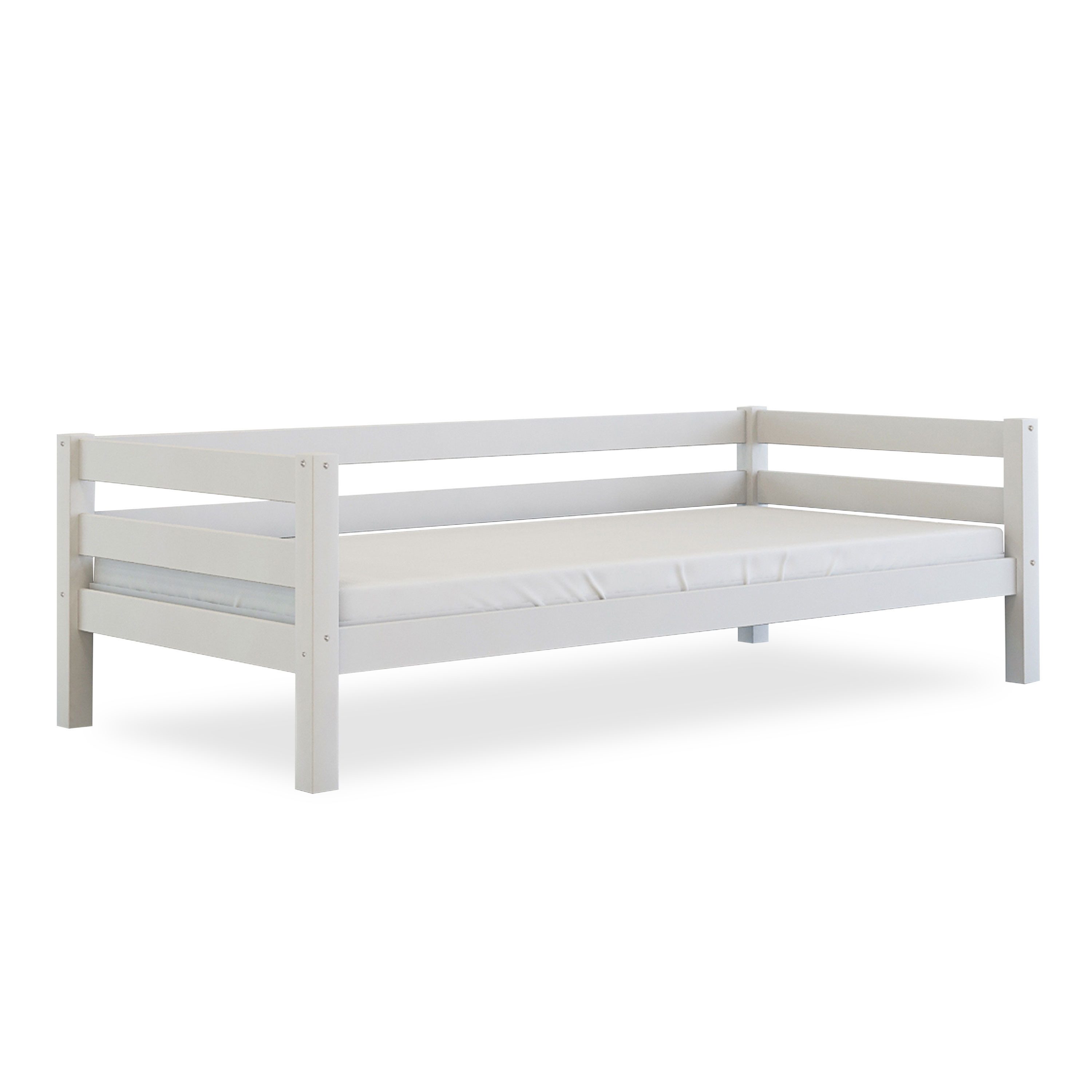 Bett Bubema Niki – Kinder Einzelbett/Sofabett, Buche massiv
