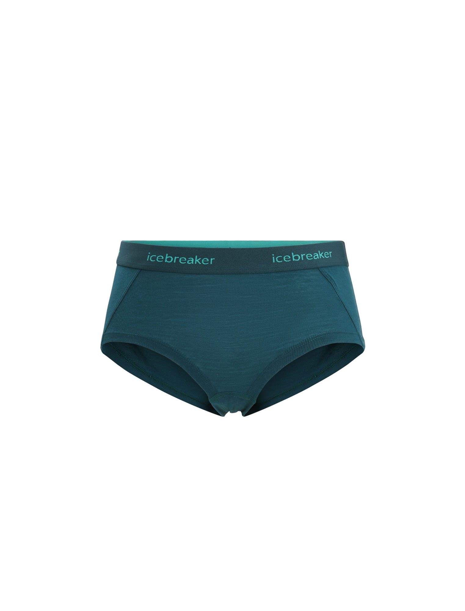 Icebreaker Lange Unterhose Icebreaker W Sprite Hot Pants Damen Kurze Green Glory