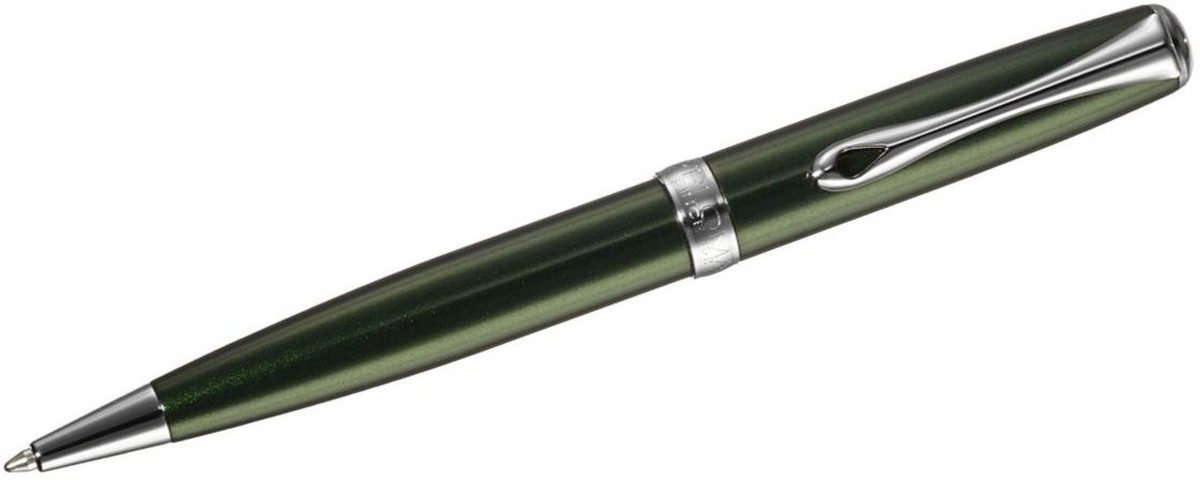 DIPLOMAT Füllfederhalter Kugelschreiber Excellence A2 Evergreen chrom easyFlow
