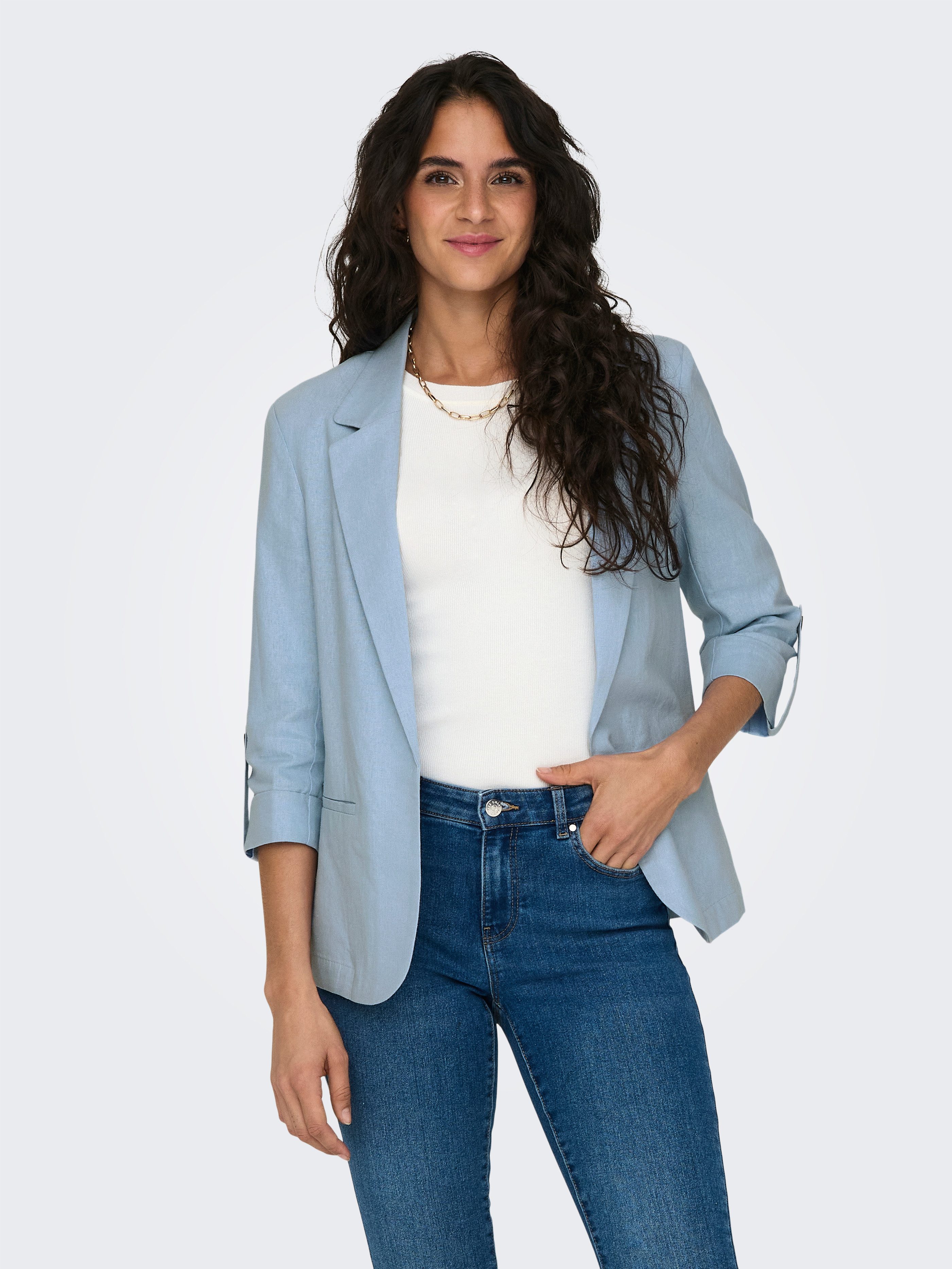 Longblazer ONLCARO 3/4 UNLINED BLAZER CC TLR