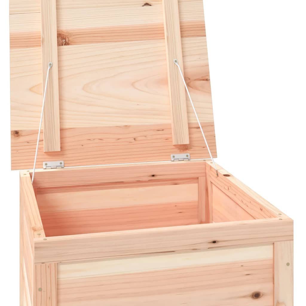 50x50x56 cm vidaXL Outdoor-Kissenbox Gartenbox Massivholz Natur Tanne