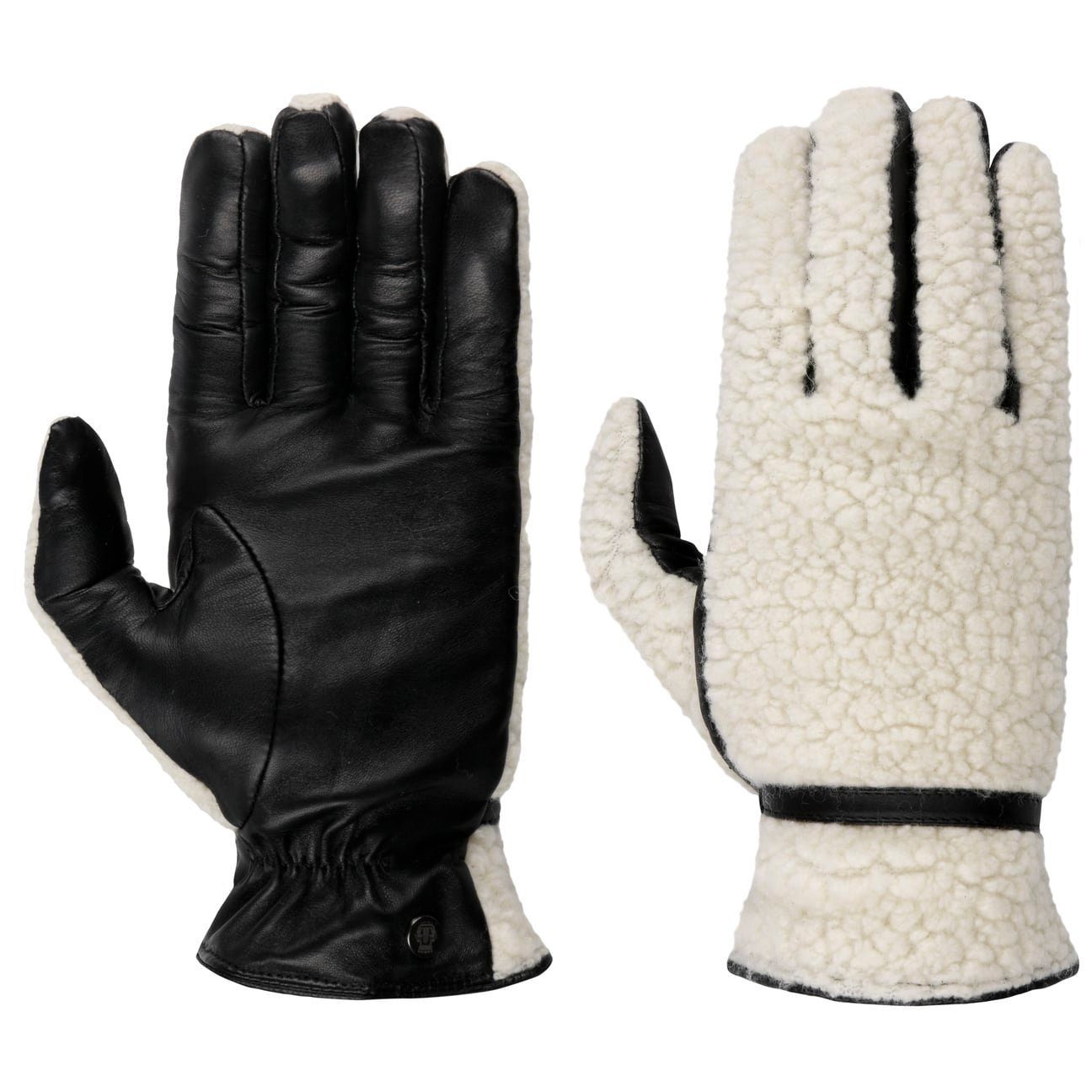 Roeckl Lederhandschuhe (1-St) Fingerhandschuhe mit Futter, Made in the EU