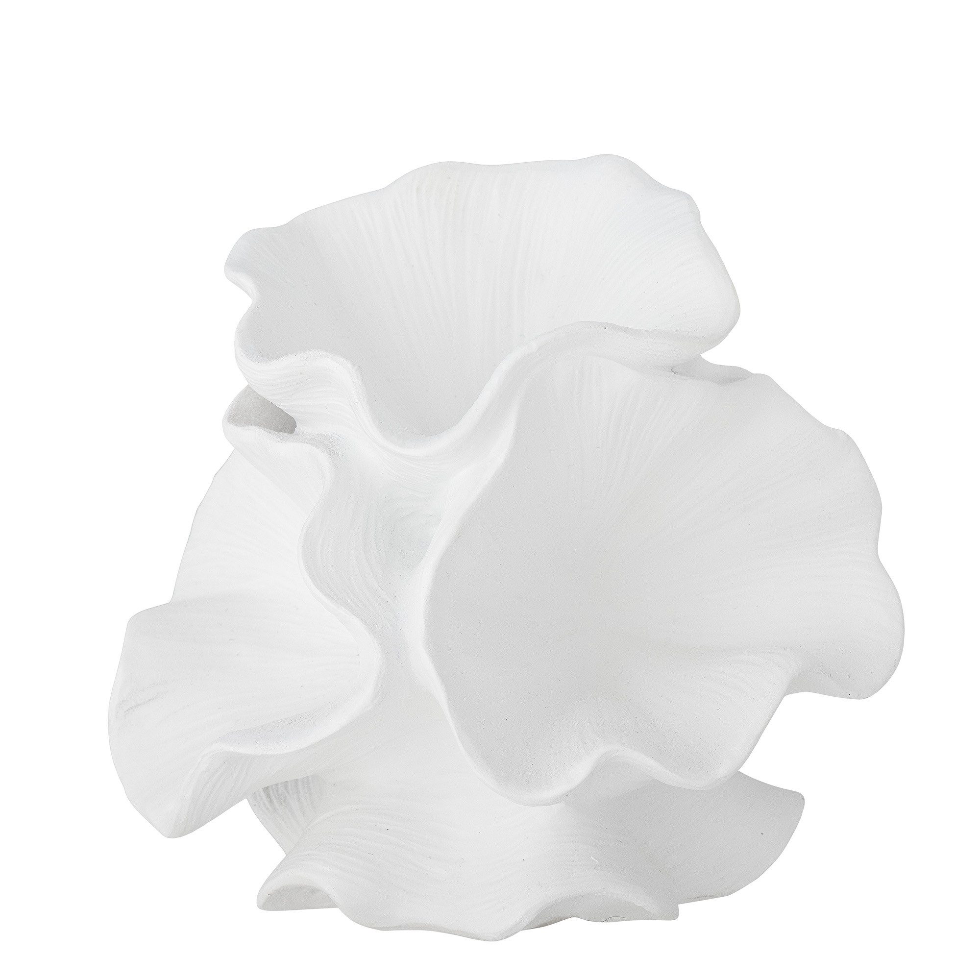 Dekofigur Bloomingville Claudette Deko, Weiß, Ø 12 cm