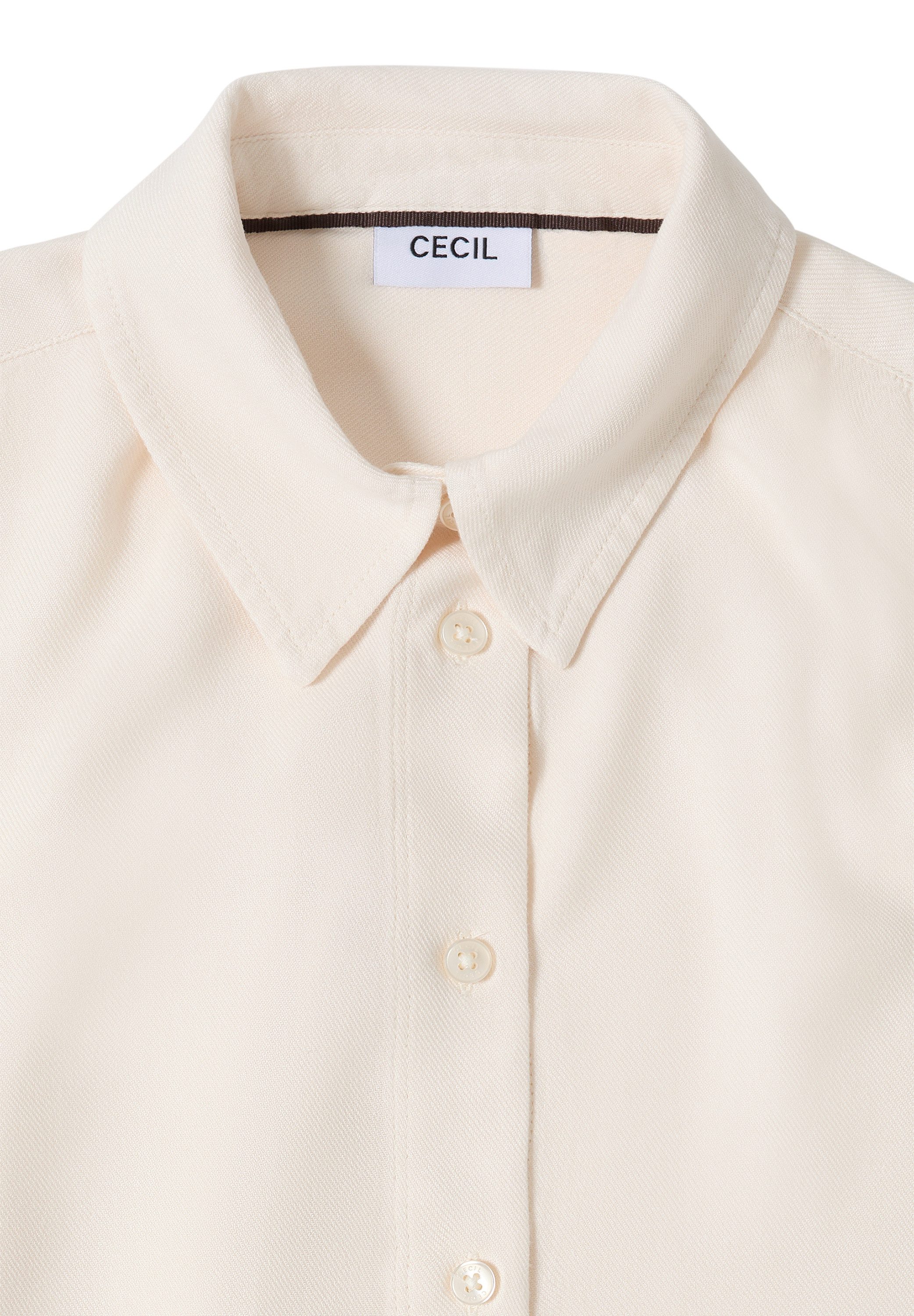 CECIL Hemdbluse mit Manschetten