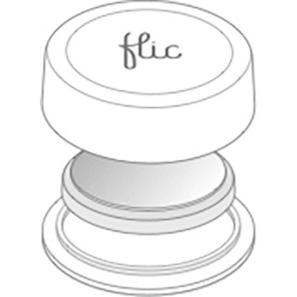 FLIC Starter-Kit: vier Smart Buttons Starter-Set Smart-Home -Hub mit