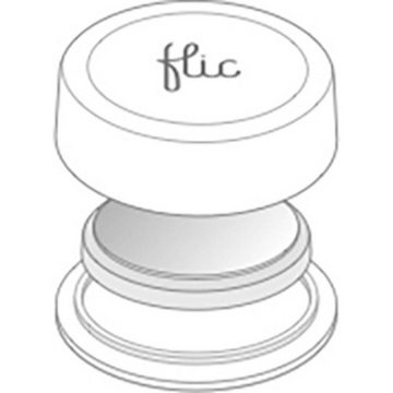 FLIC Starter-Kit: vier Smart Buttons mit -Hub Smart-Home Starter-Set