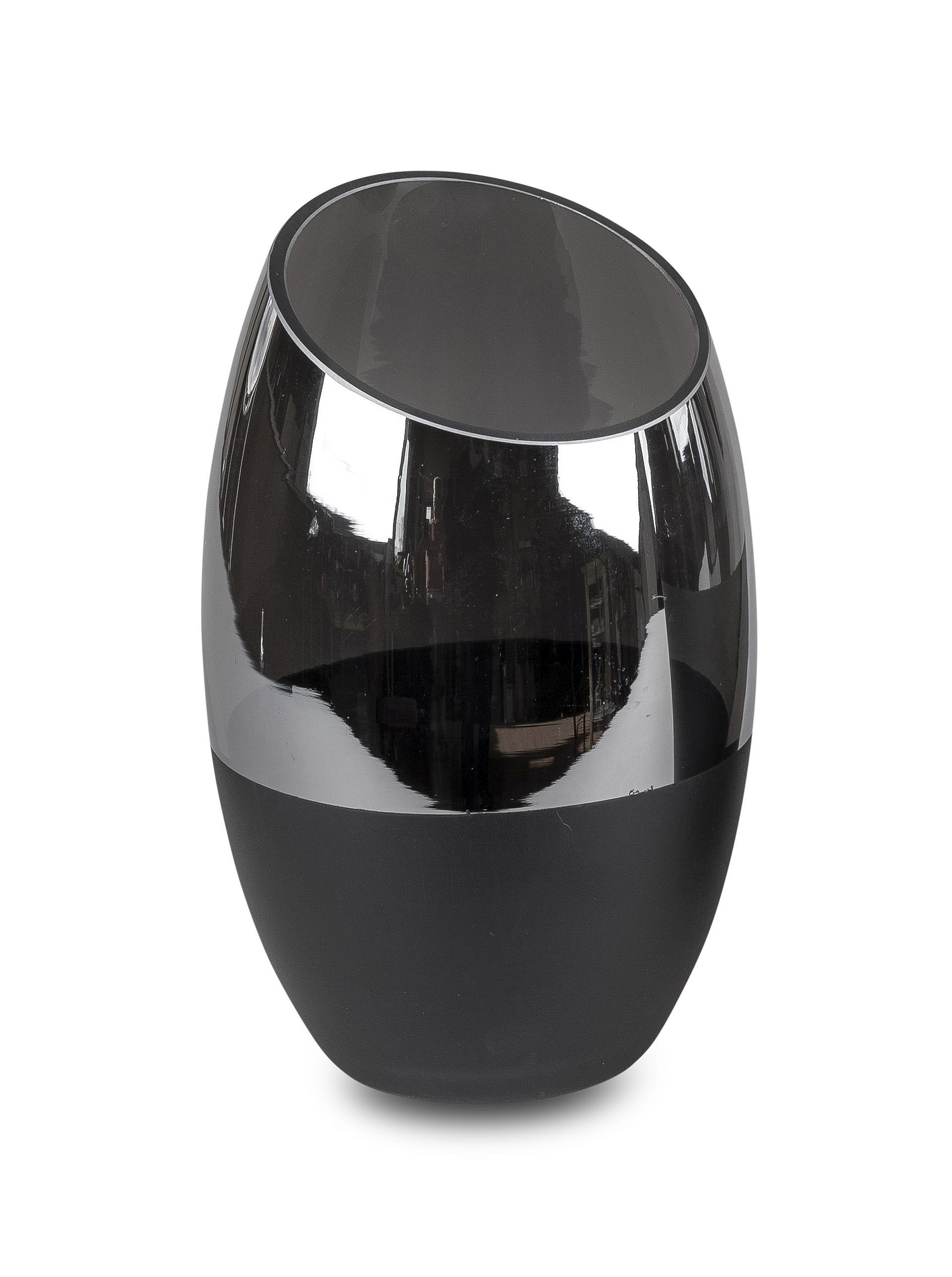 Small-Preis Tischvase Vase aus Glas in Metallic Design