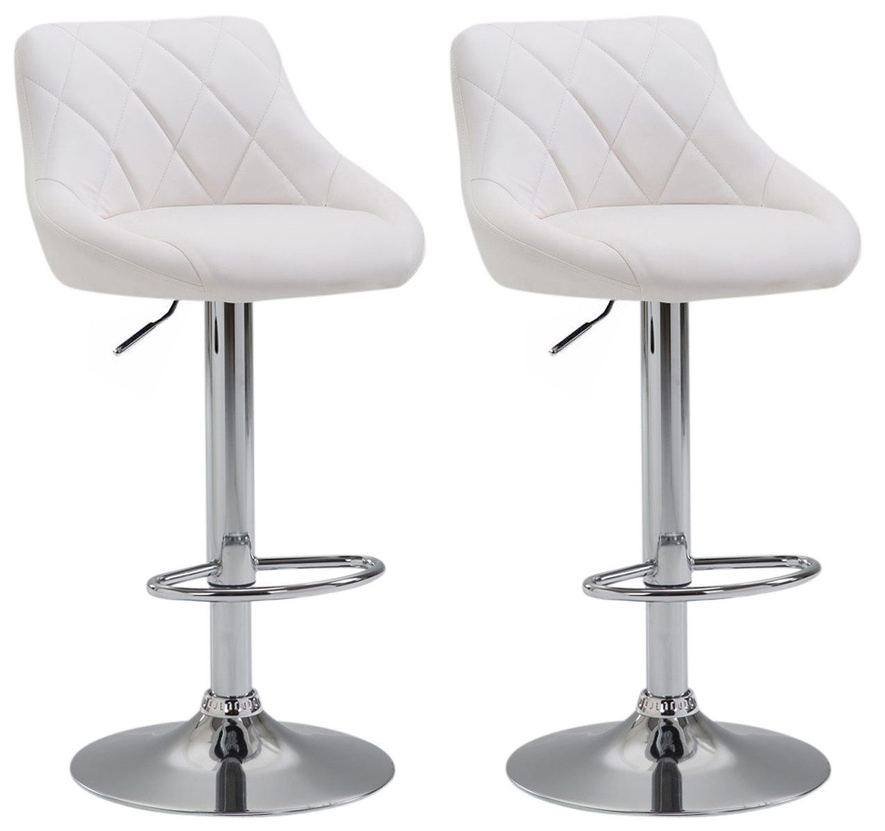 Barhocker 2er Set Barhocker Lazio Kunstleder