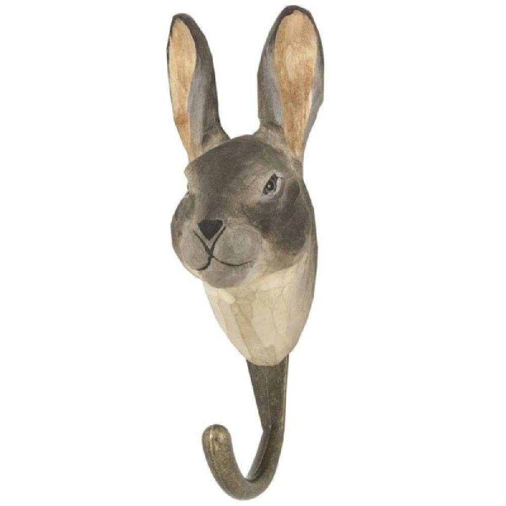 Wildlife Garden Garderobenhaken Kleiderhaken DecoHook Schneehase günstig online kaufen