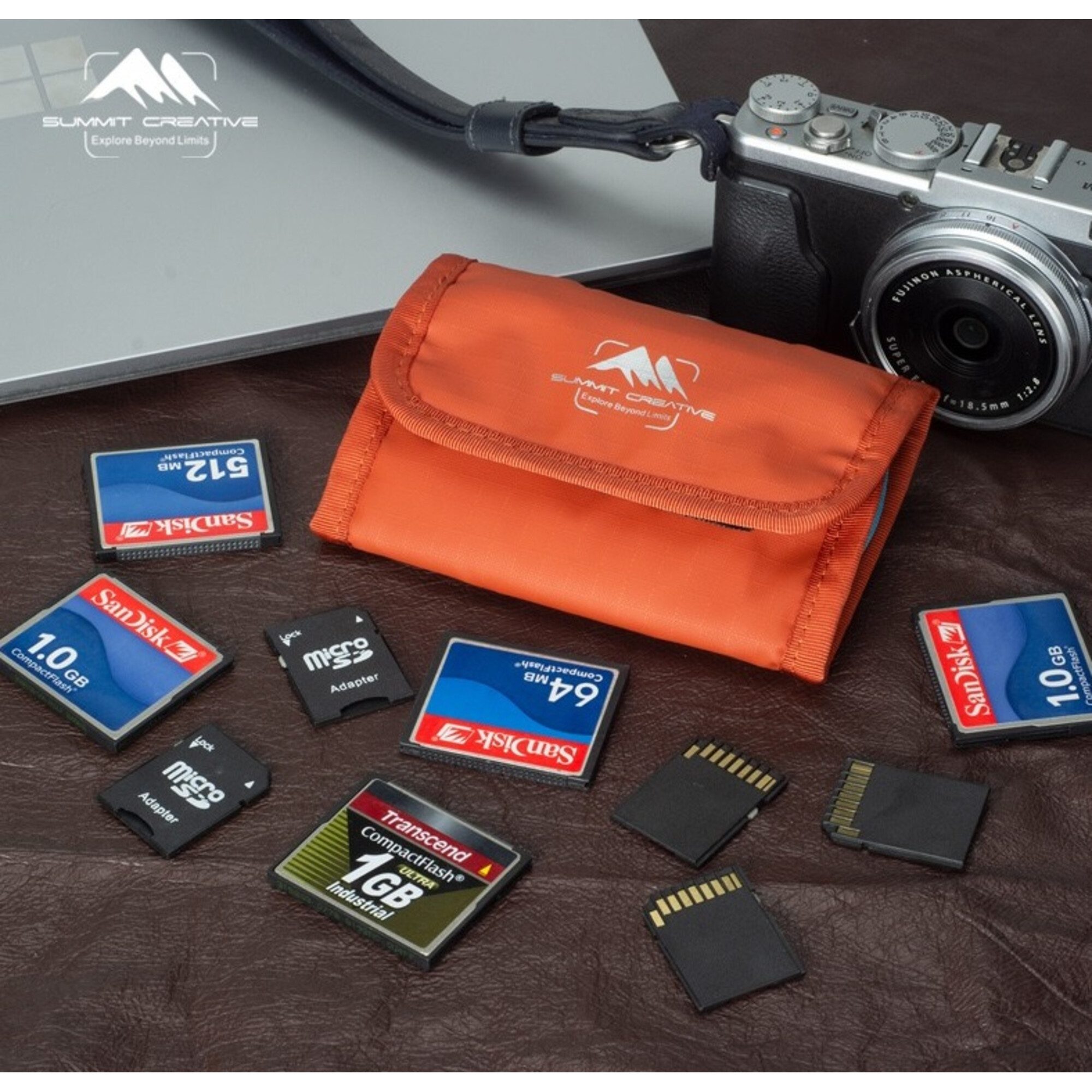 Summit Trekkingrucksack Summit-Creative Memory Card Bag orange