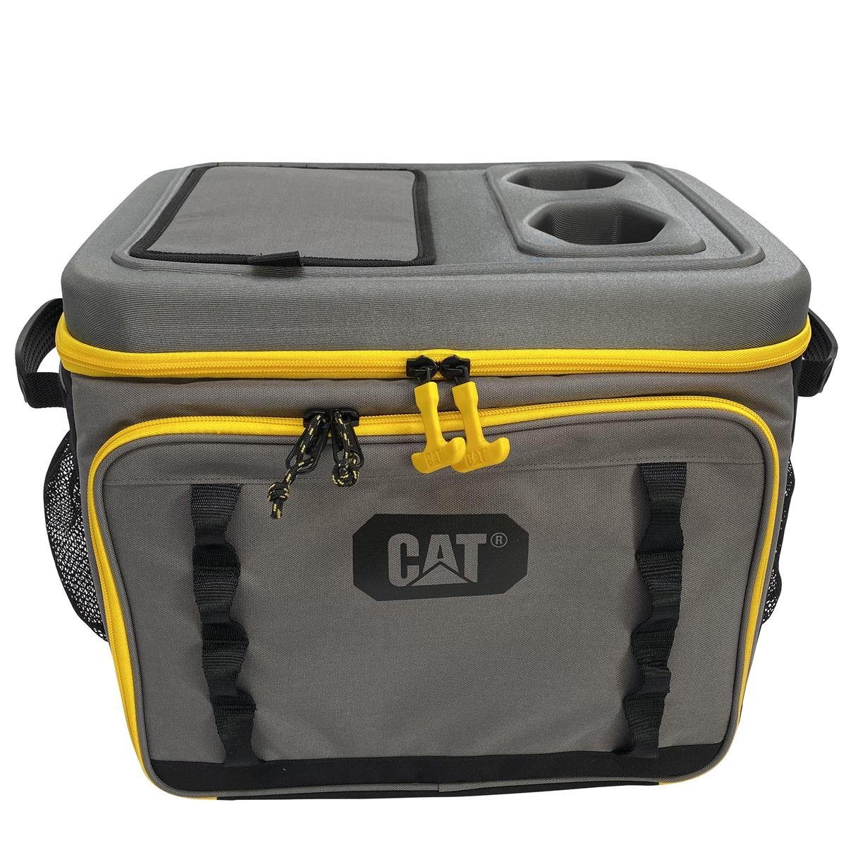 CATERPILLAR Kühltasche CAT Kühltasche mit Getränkehalter, 39 l, für bis zu 50 Dosen a 0,5 Liter