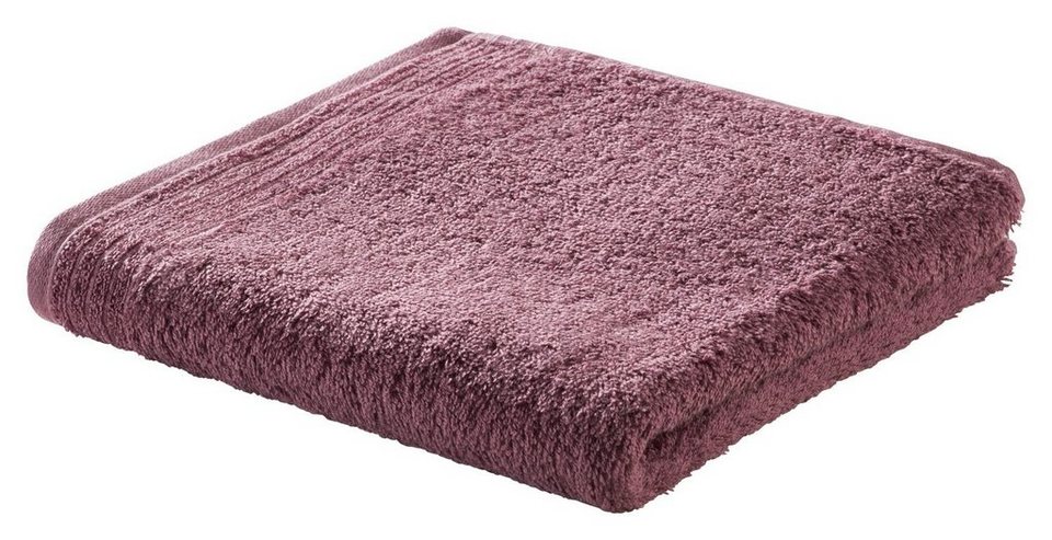 Vossen Handtücher Duschtuch WINTER, Rosa, B 67 cm, L 140 cm, Baumwolle, mit  Schlaufe zum Aufhängen