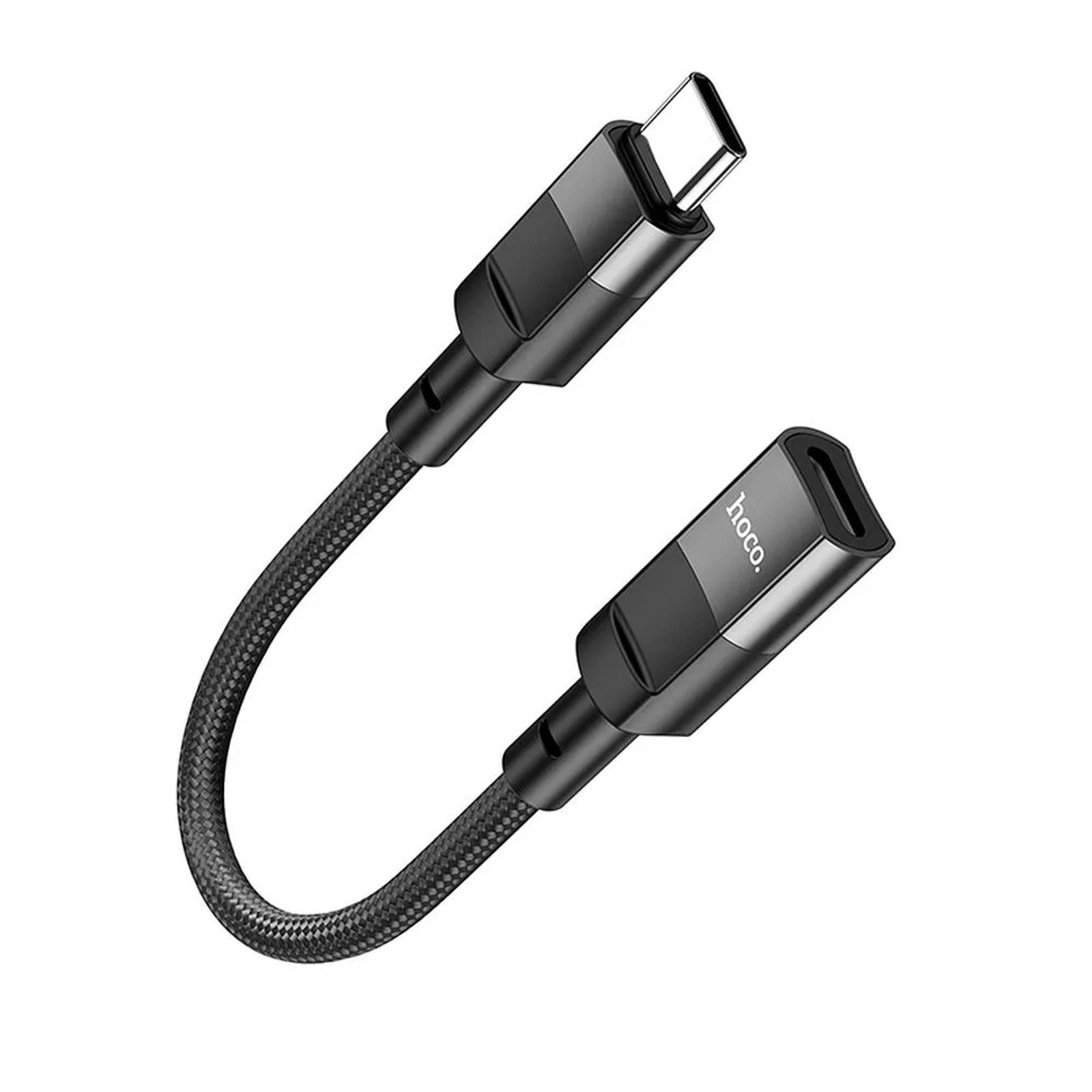 hoco. U107 USB-C auf Lightning Smartphone-Kabel, USB-C, Lightning (10 cm), USB Typ C Stecker Adapter für iPhone iPad Lightning Buchse Konverter