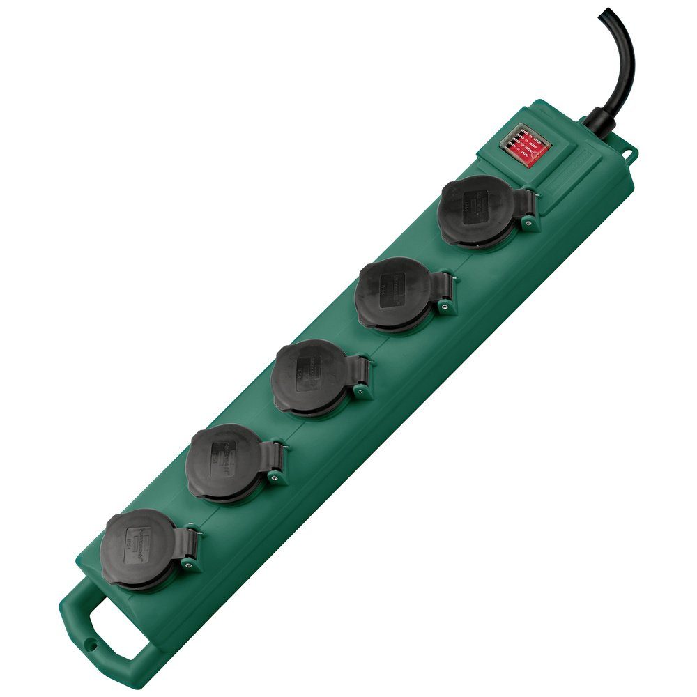 Brennenstuhl 1159910215 Outdoor Steckdosenleiste mit Schalter 5fach Gr Steckdosenleiste