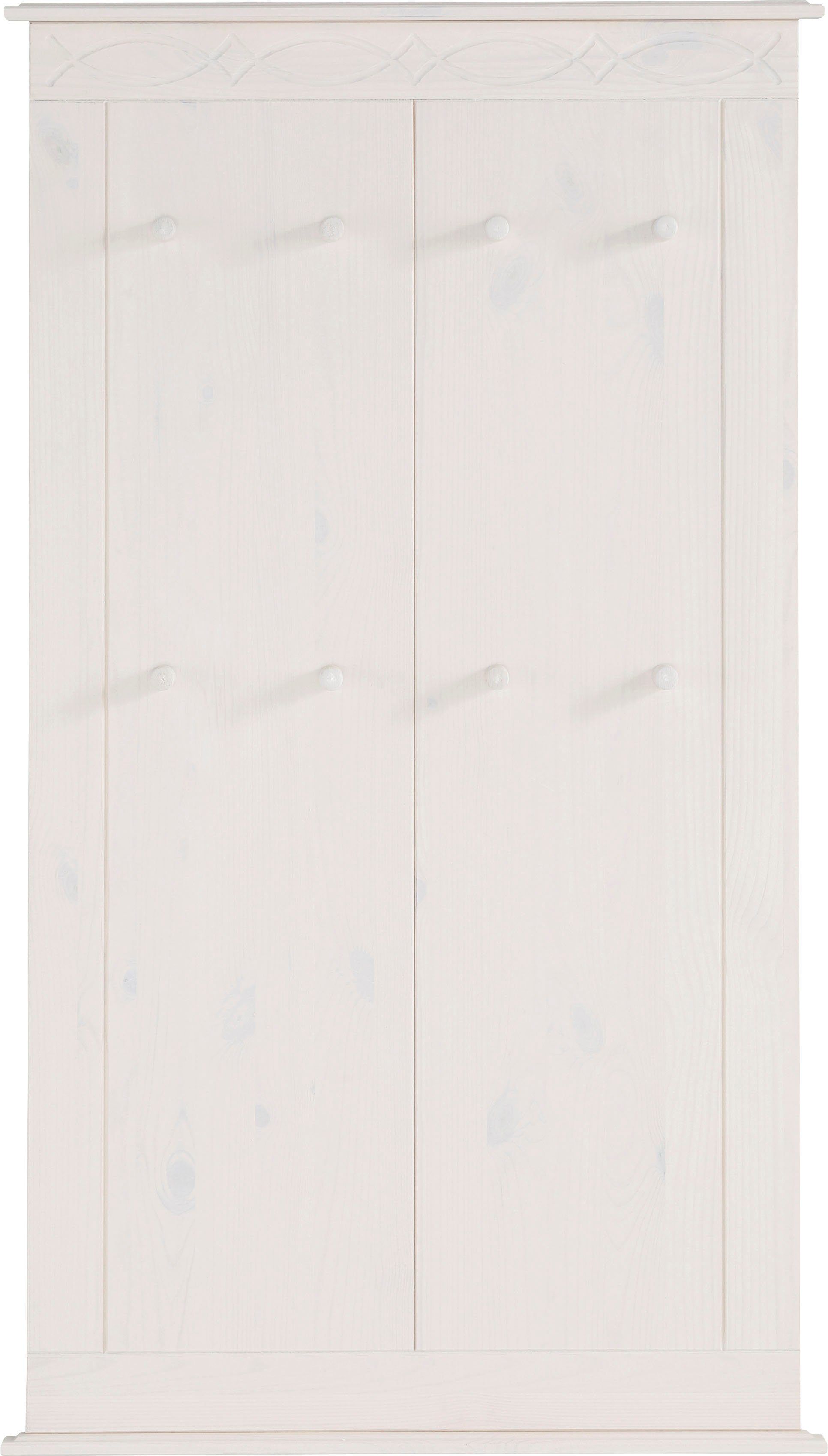 Home affaire Garderobenpaneel Indra, aus massiver Kiefer, FSC®, 8 Haken, de günstig online kaufen