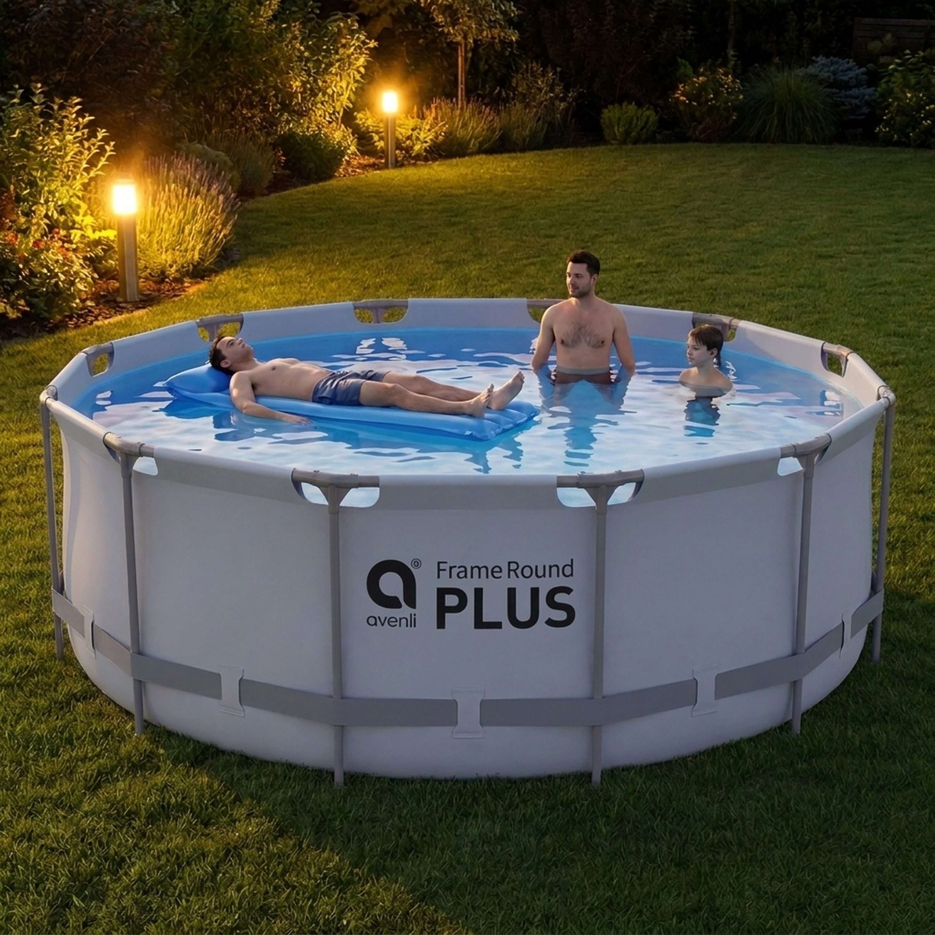 Avenli Framepool Frame Plus Pool 457x122cm, Aufstellpool (Stahlrahmenpool, ohne Zubehör), Auch als Ersatzpool geeignet