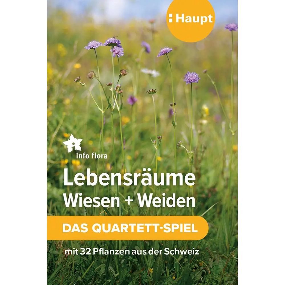 Haupt Spiel Lebensräume Wiesen und Weiden - das Quartett-Spiel