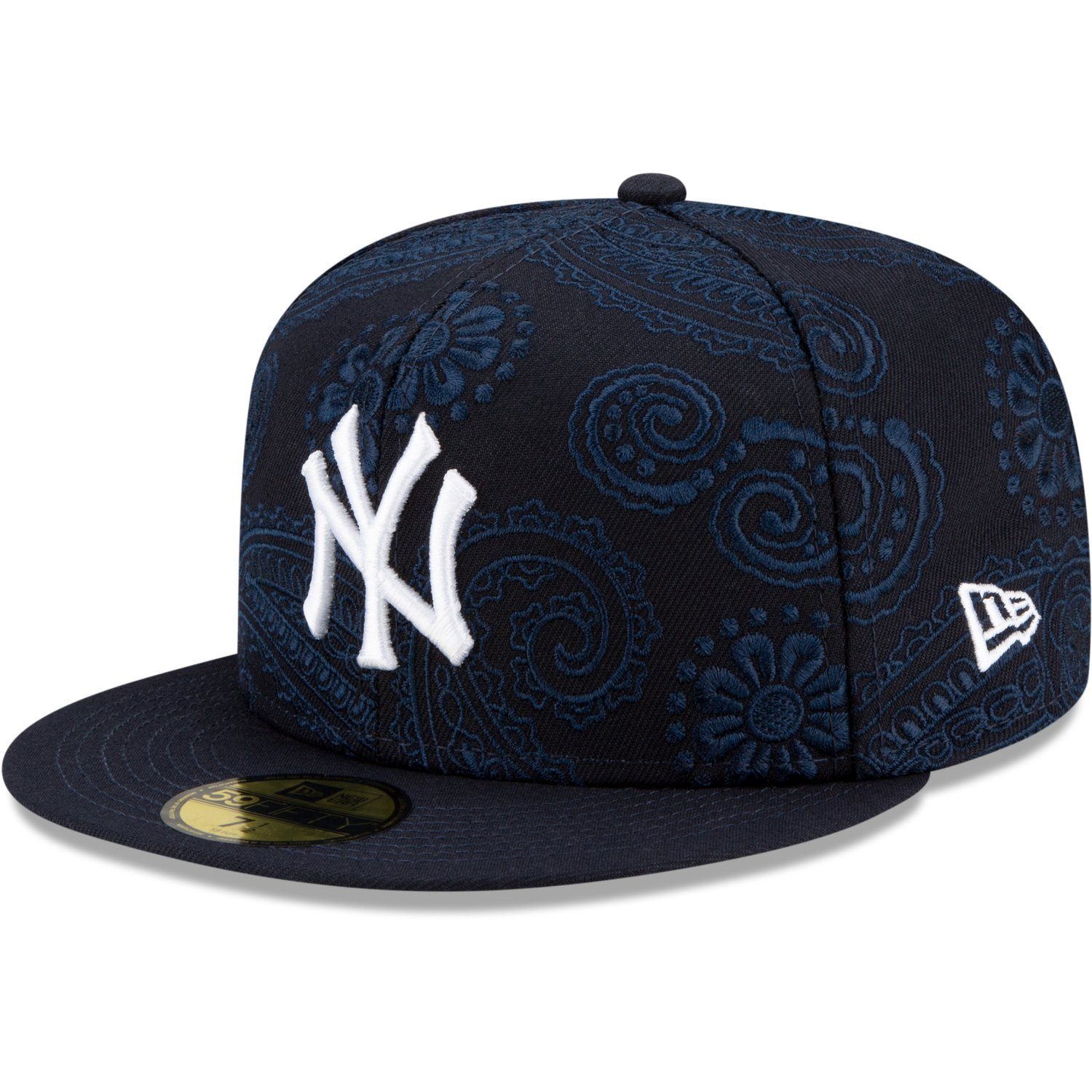 New Era Fitted Cap 59Fifty SWIRL PAISLEY New York Yankees