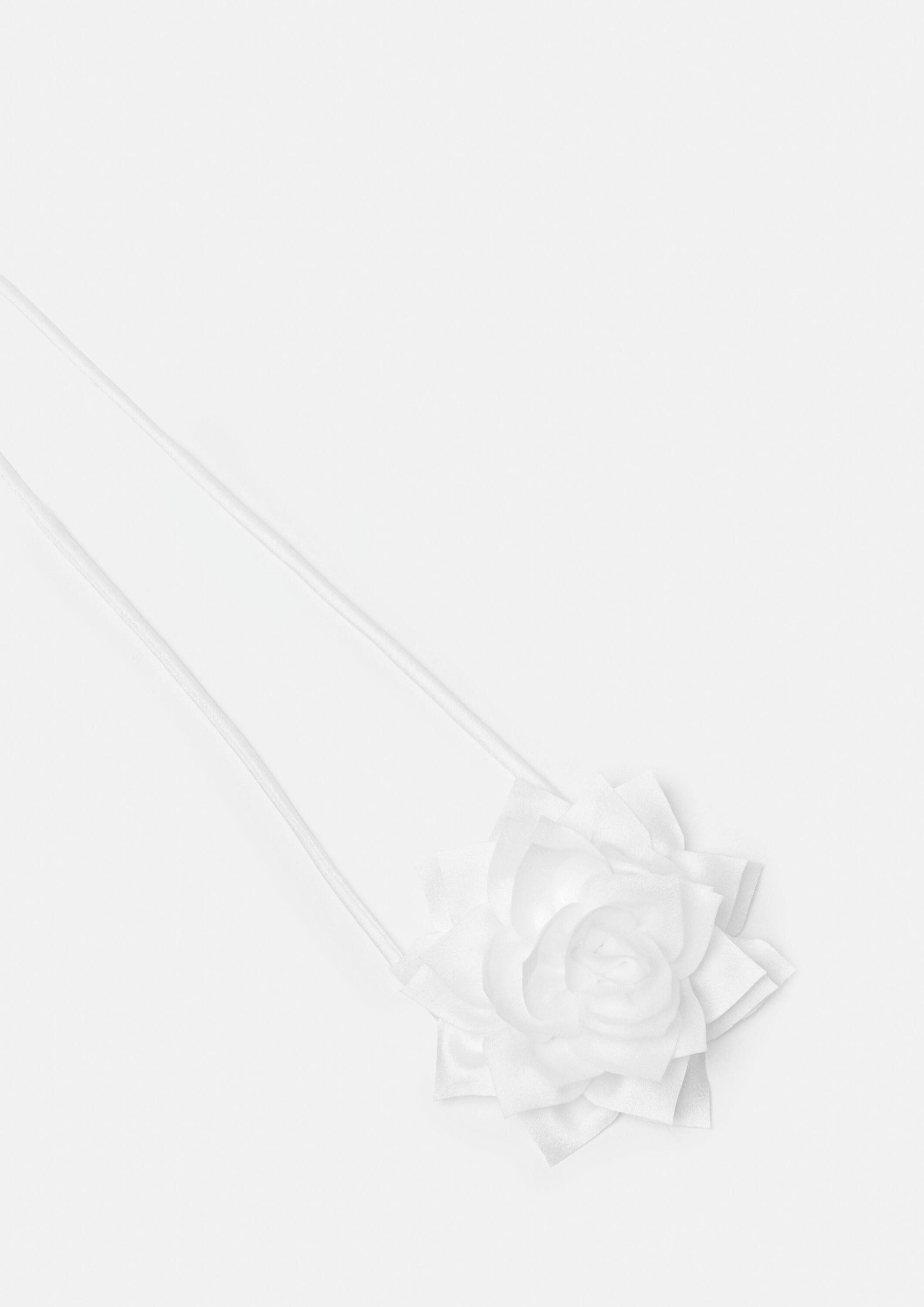 comma Schlüsselanhänger Accessories, Blumen-Accessoire aus Satin mit Bindeband