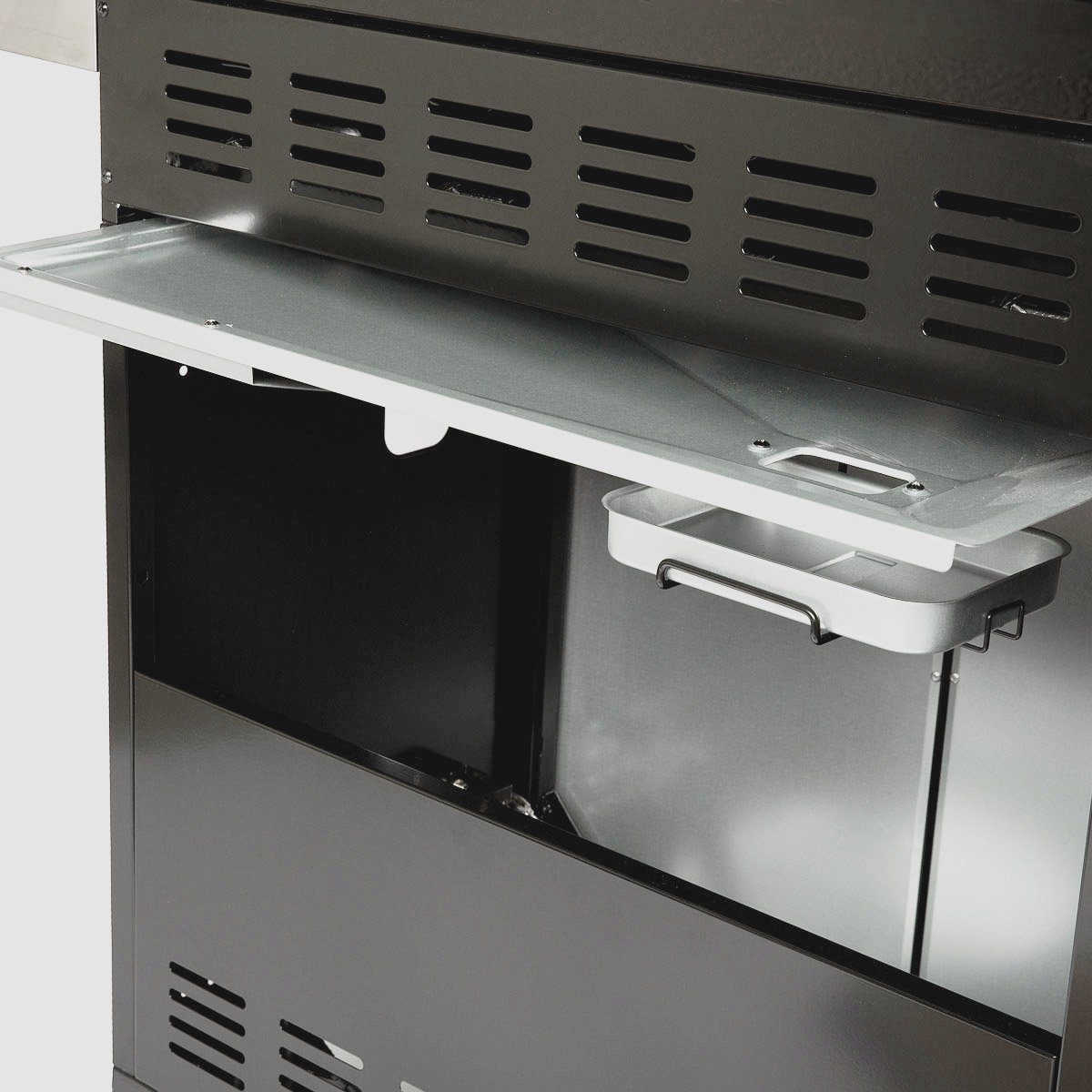 TAINO Gasgrill TAINO BLACK 4+1 Set mit Drehspieß